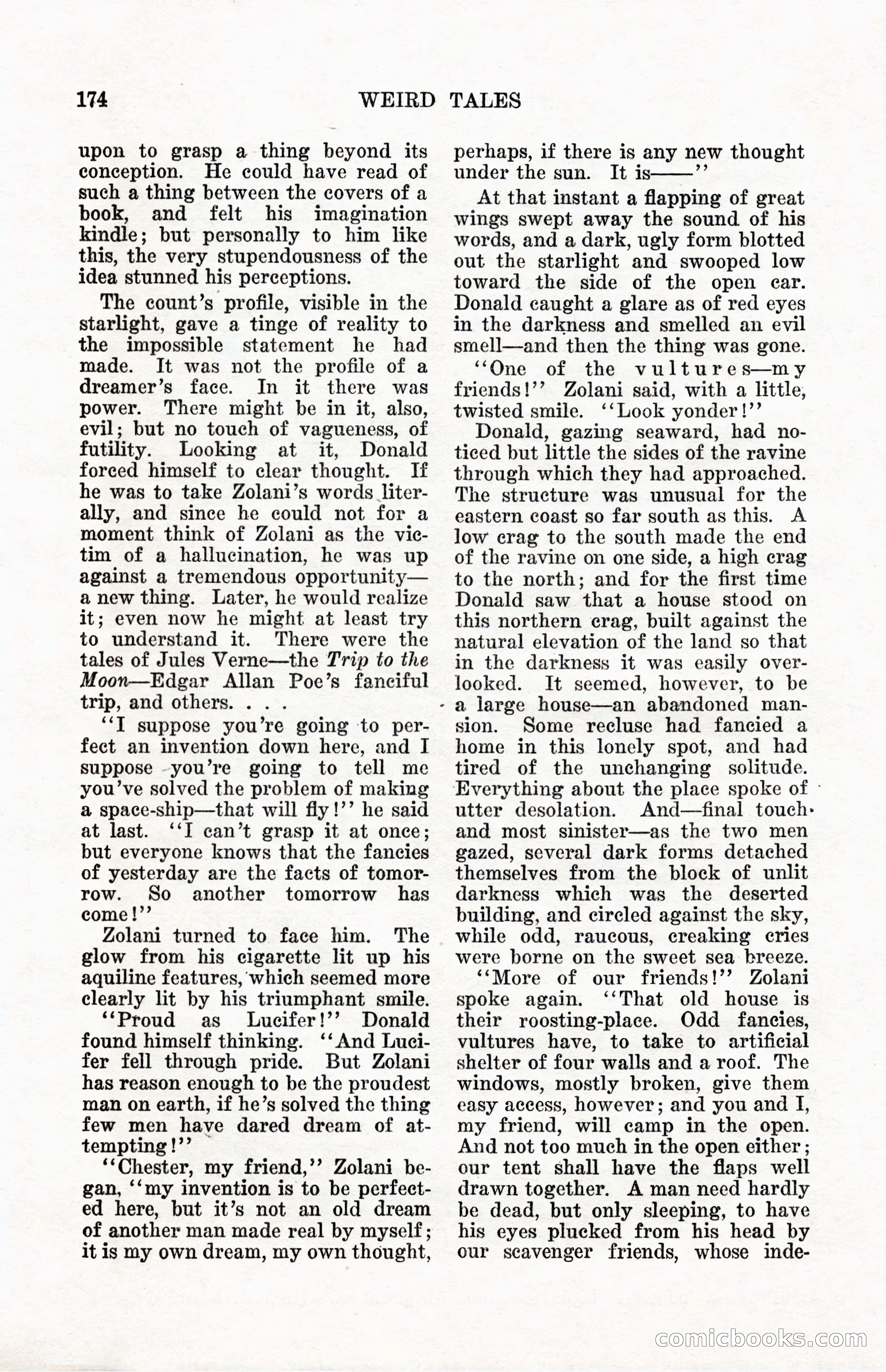 Weird Tales, Vol. 12, No. 2 — page 31 of 146