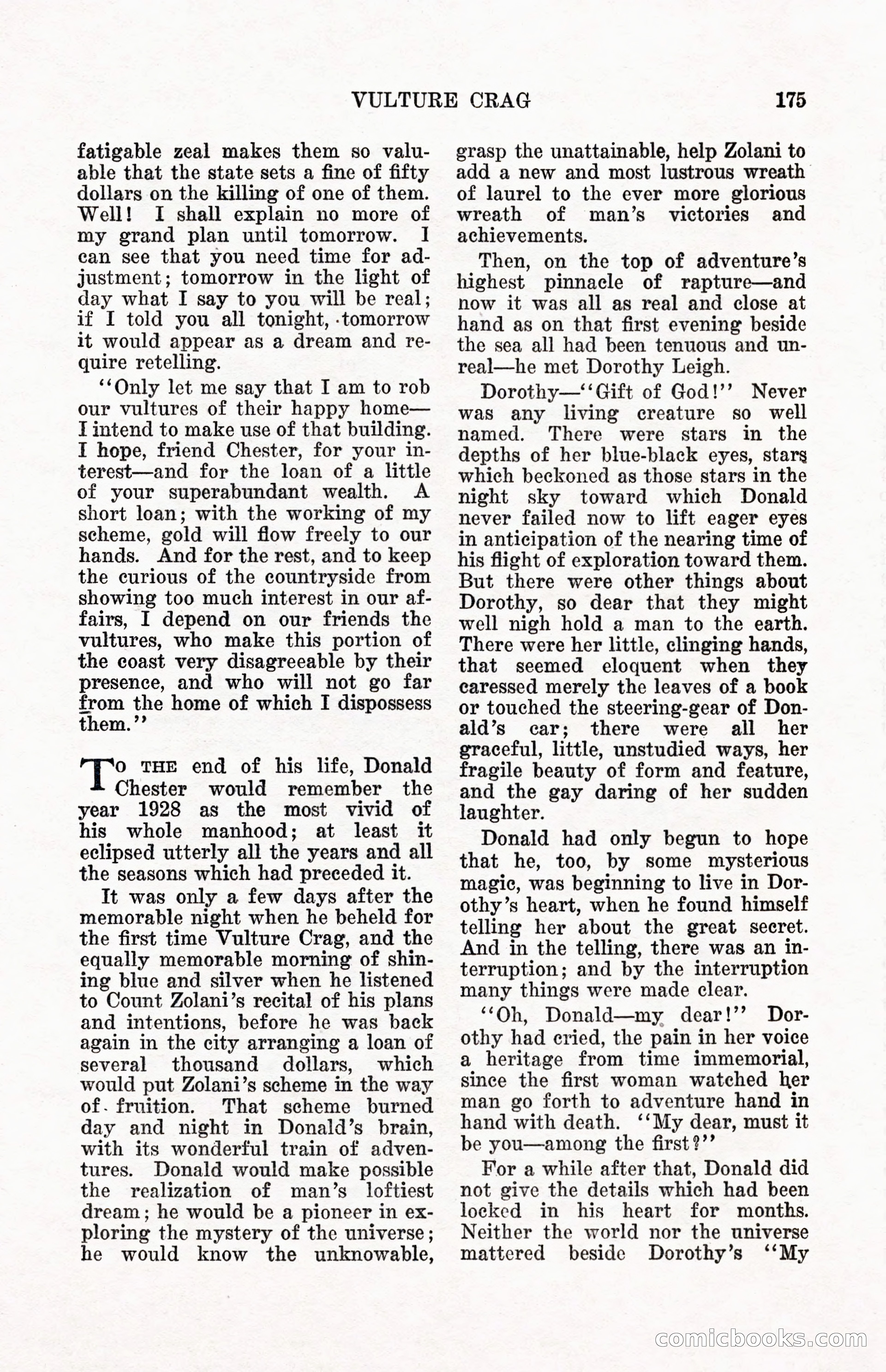 Weird Tales, Vol. 12, No. 2 — page 32 of 146