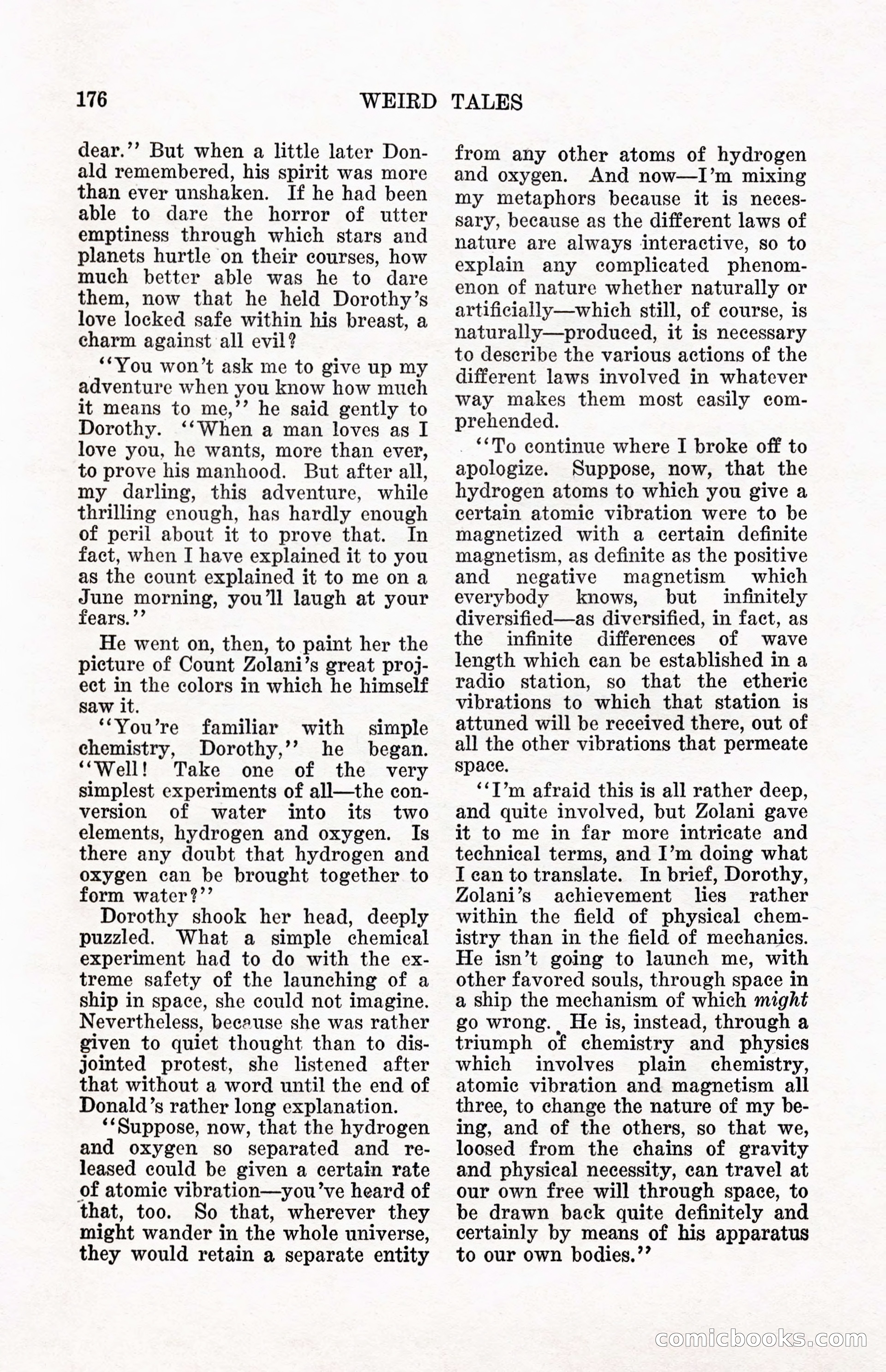 Weird Tales, Vol. 12, No. 2 — page 33 of 146