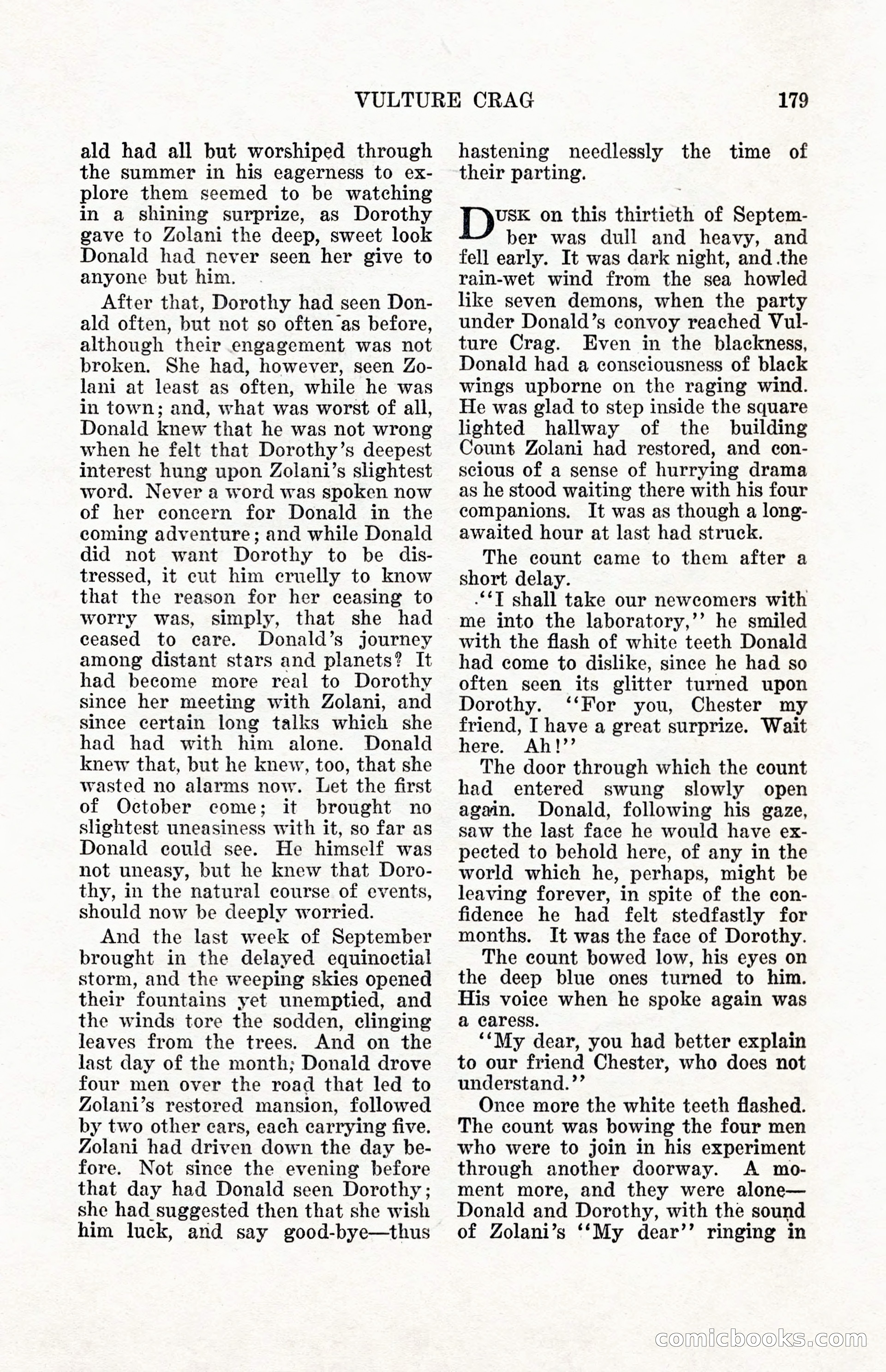 Weird Tales, Vol. 12, No. 2 — page 36 of 146