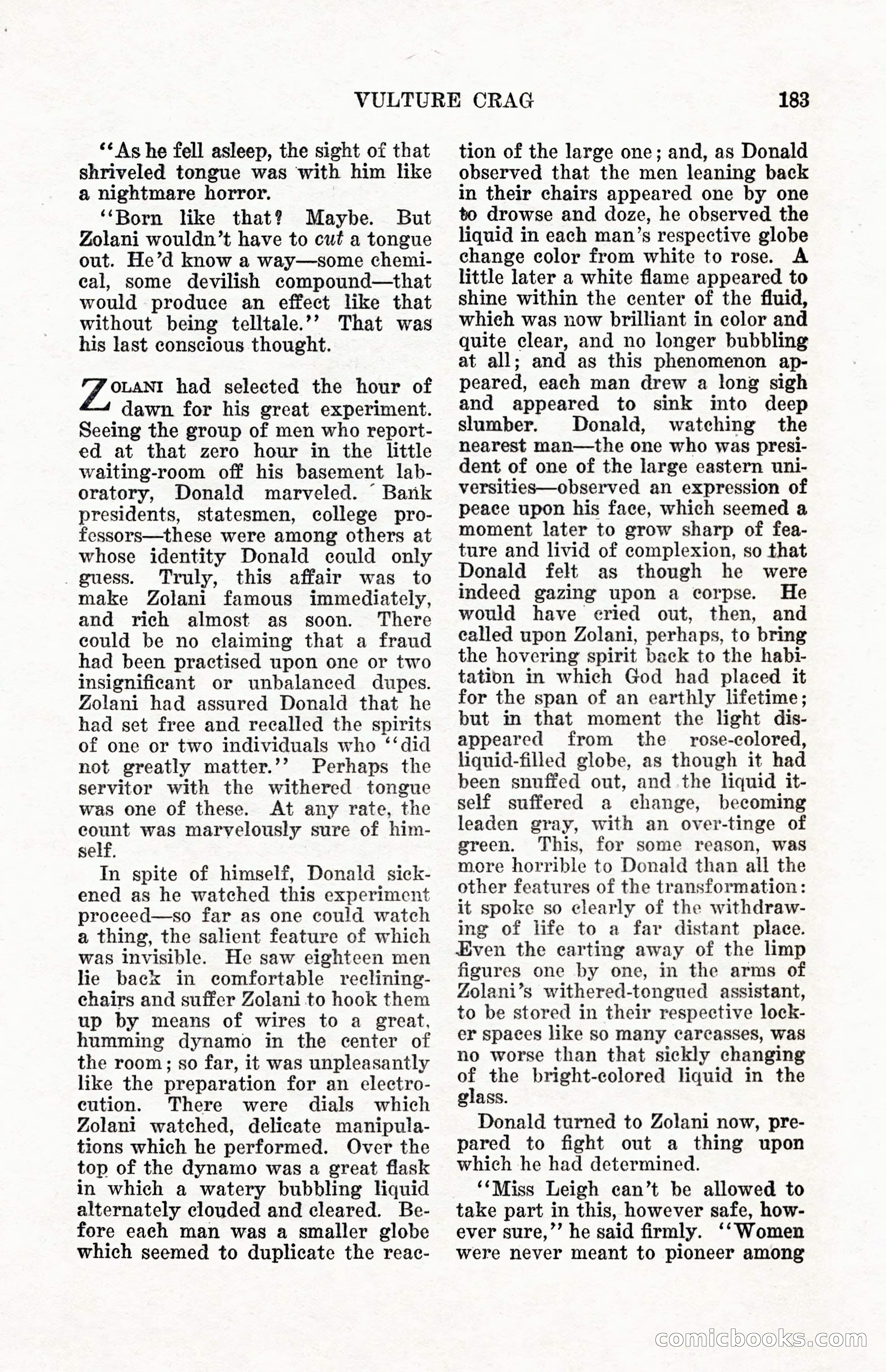 Weird Tales, Vol. 12, No. 2 — page 40 of 146