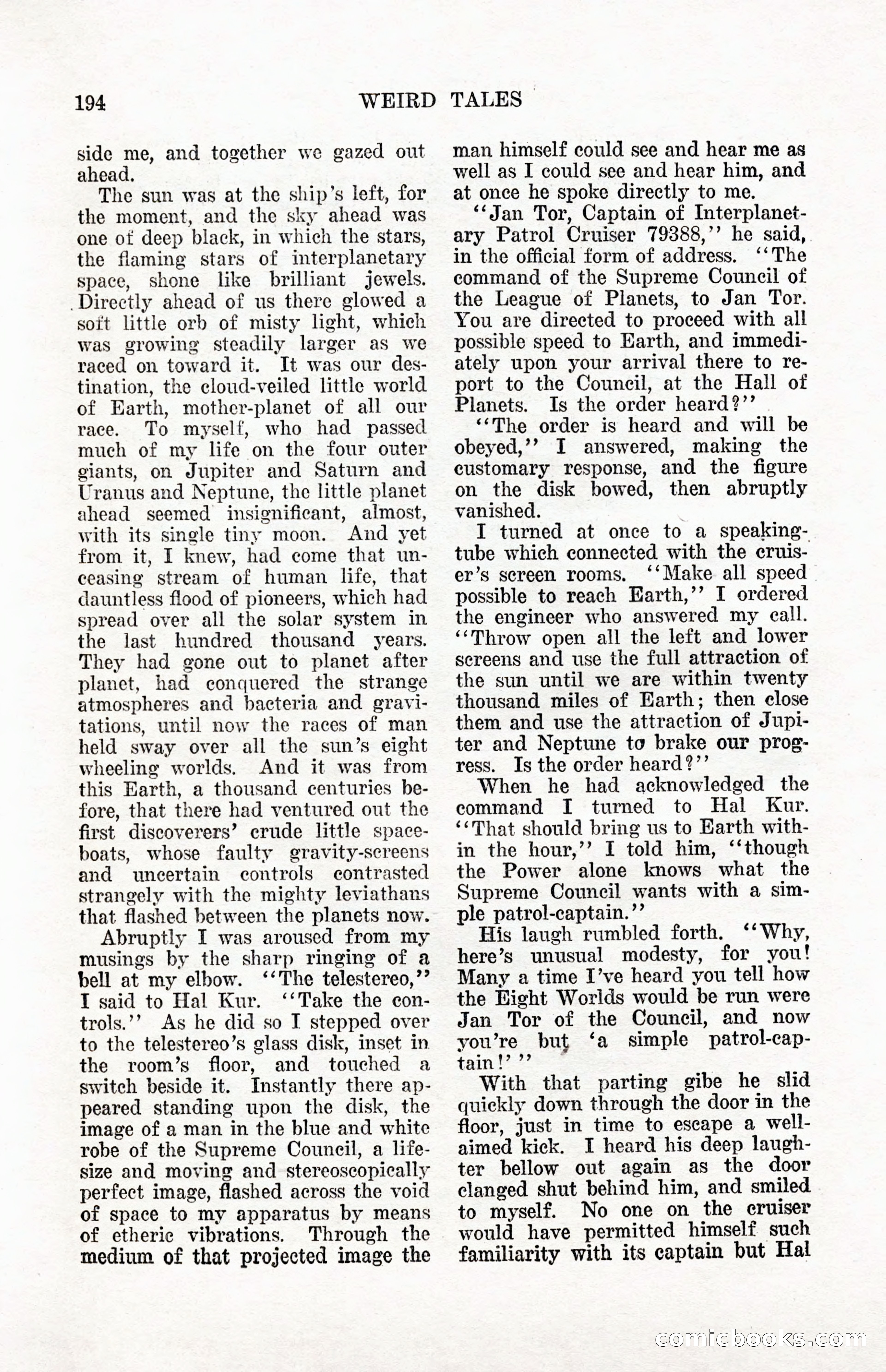 Weird Tales, Vol. 12, No. 2 — page 51 of 146