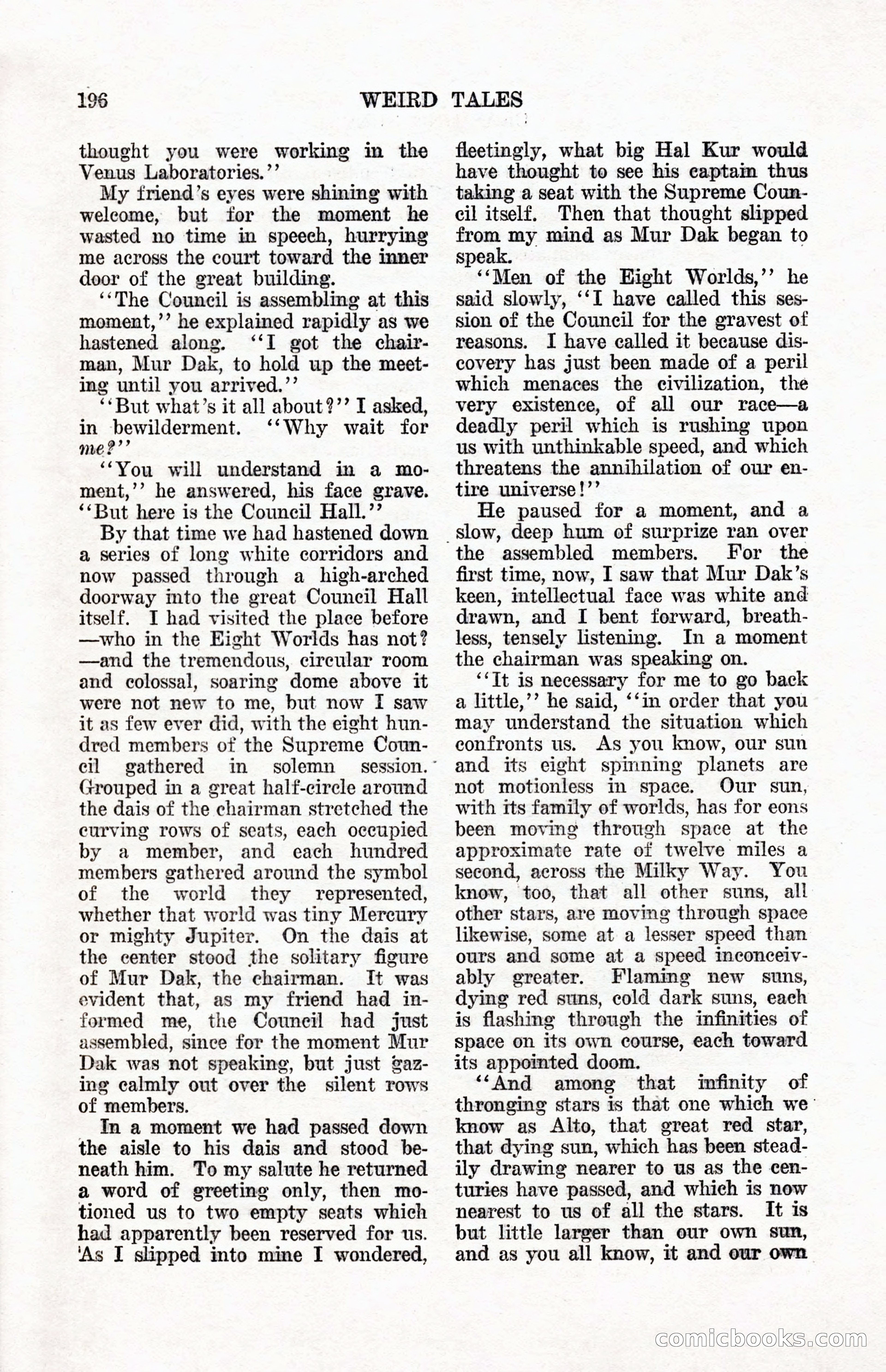 Weird Tales, Vol. 12, No. 2 — page 53 of 146