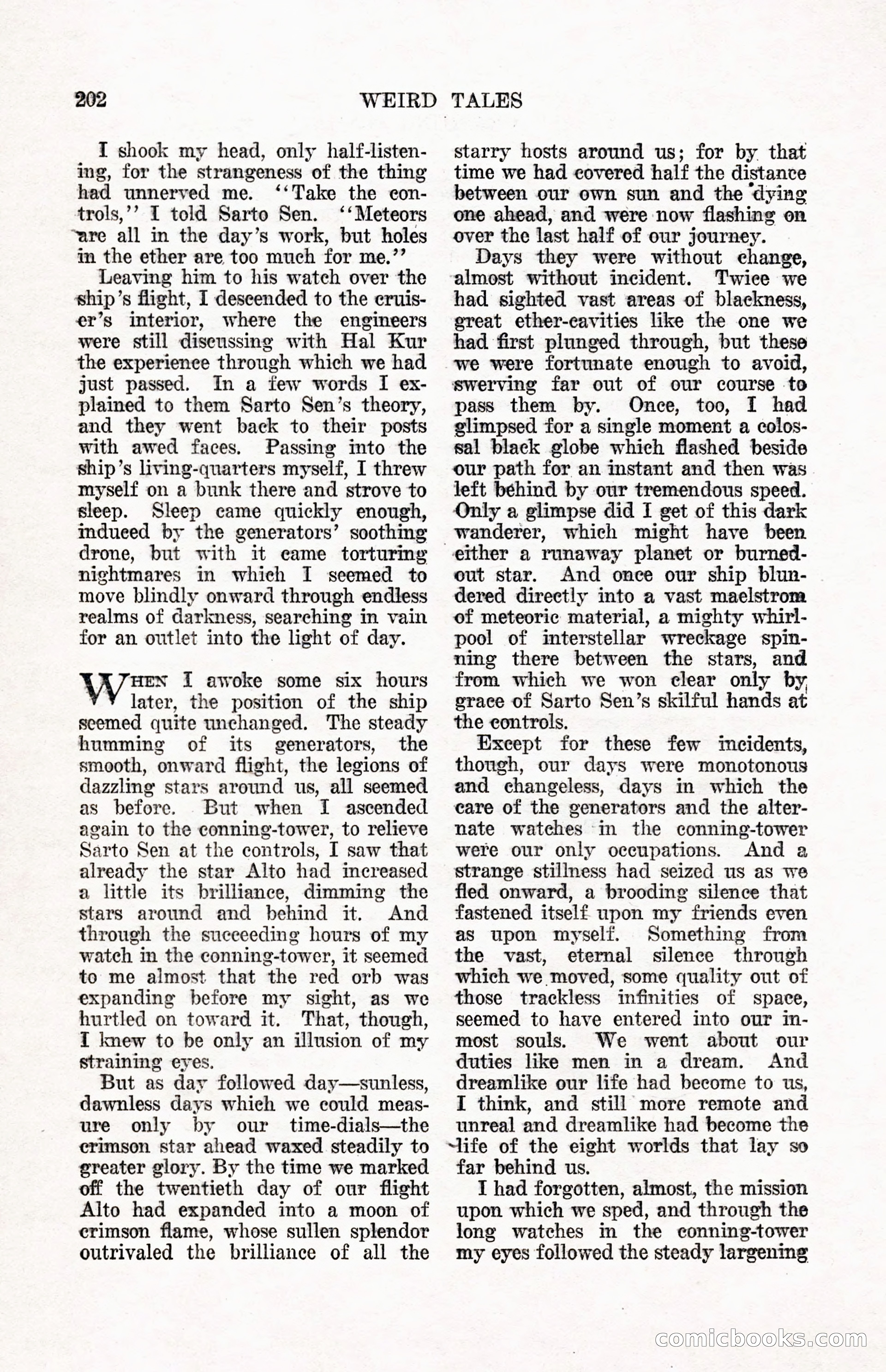 Weird Tales, Vol. 12, No. 2 — page 59 of 146