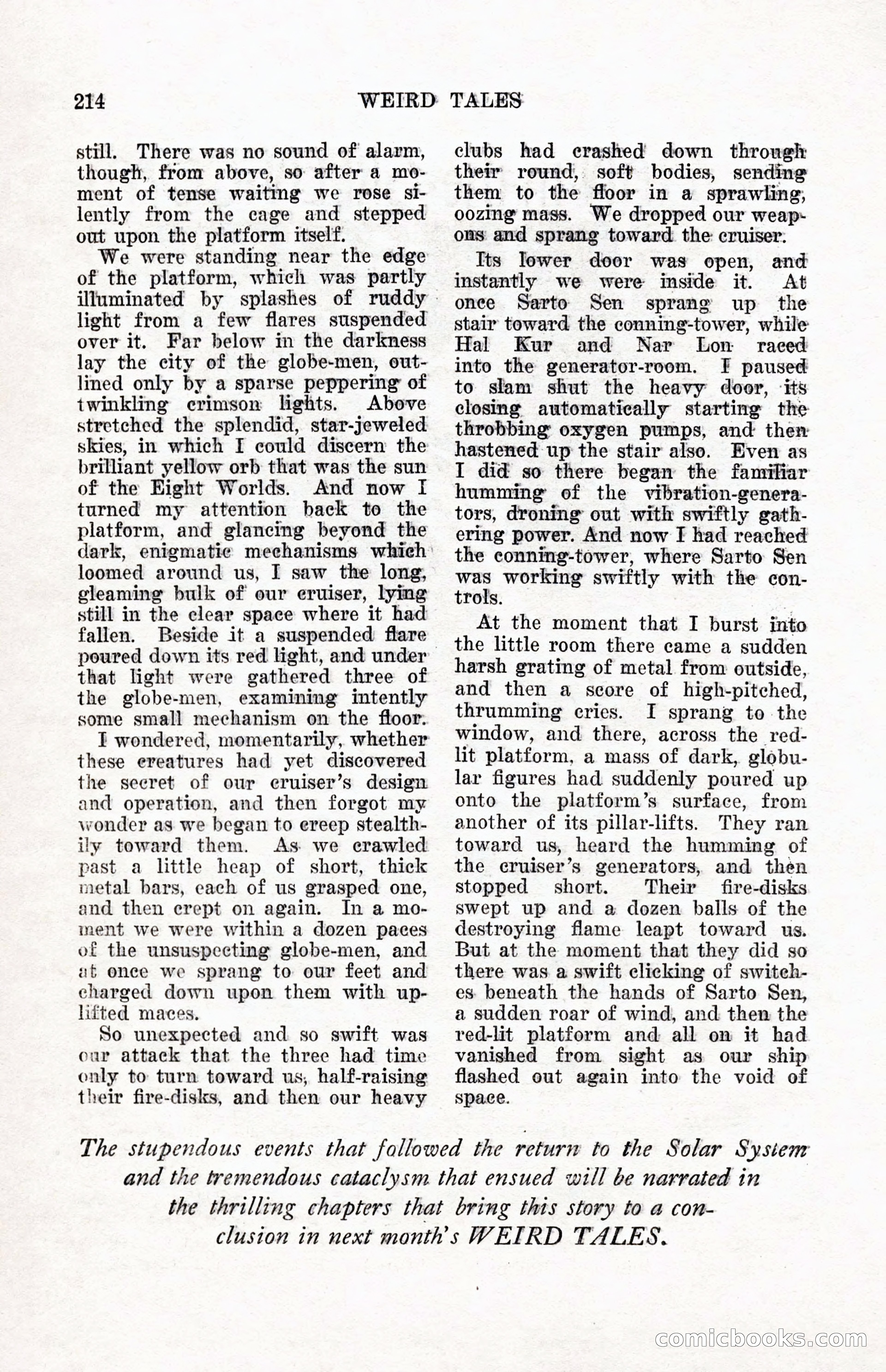 Weird Tales, Vol. 12, No. 2 — page 71 of 146
