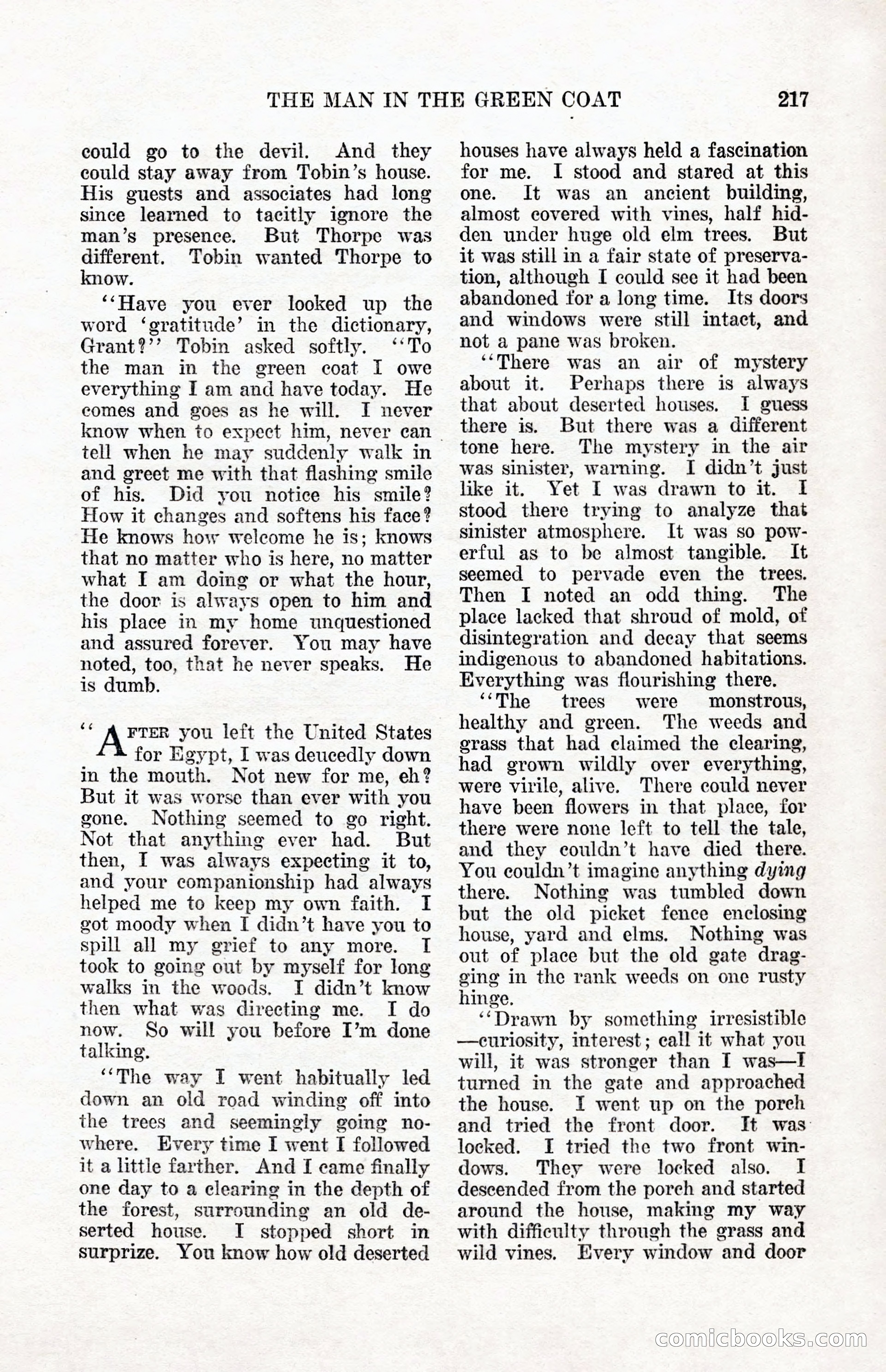 Weird Tales, Vol. 12, No. 2 — page 74 of 146