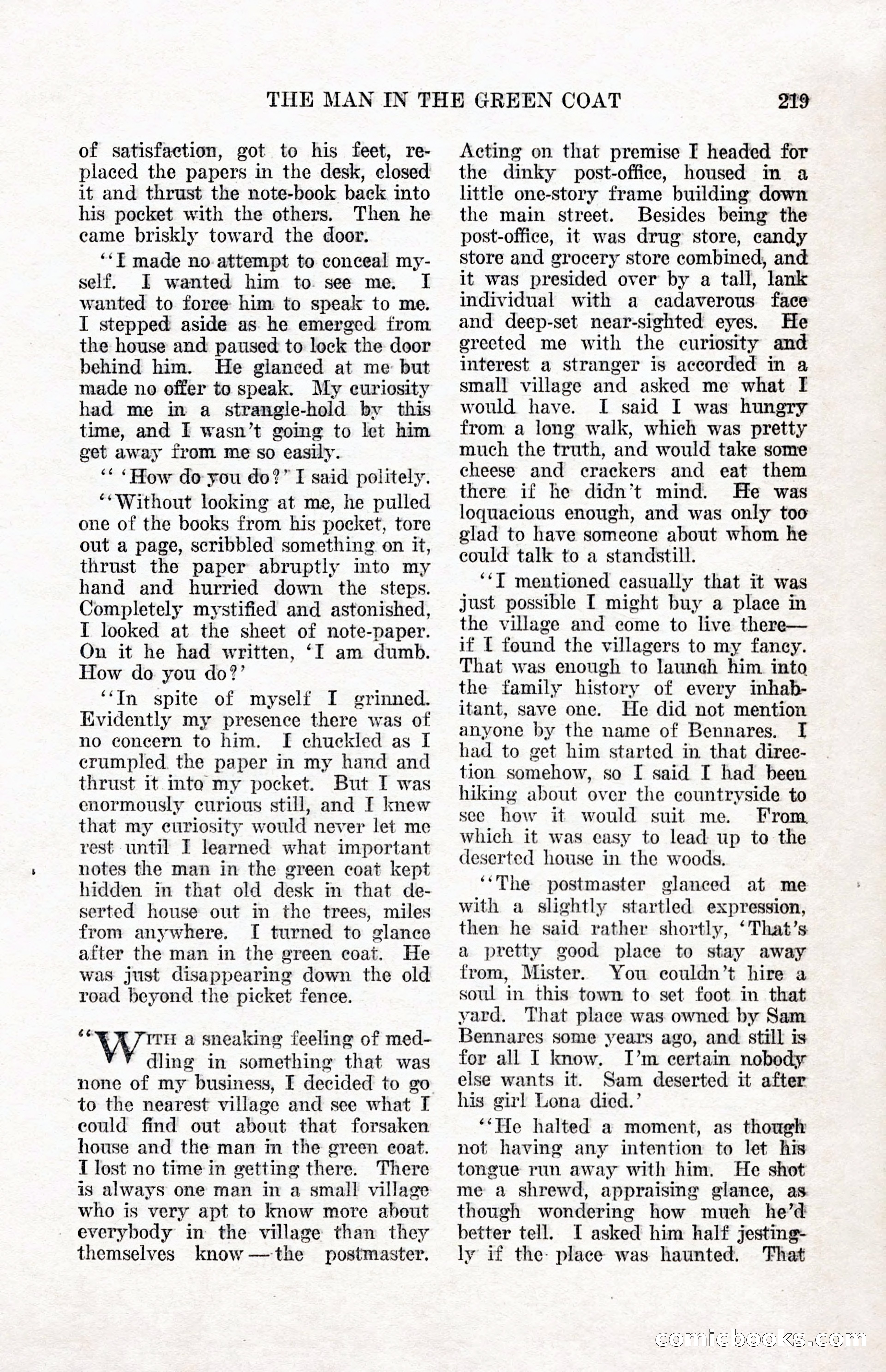 Weird Tales, Vol. 12, No. 2 — page 76 of 146