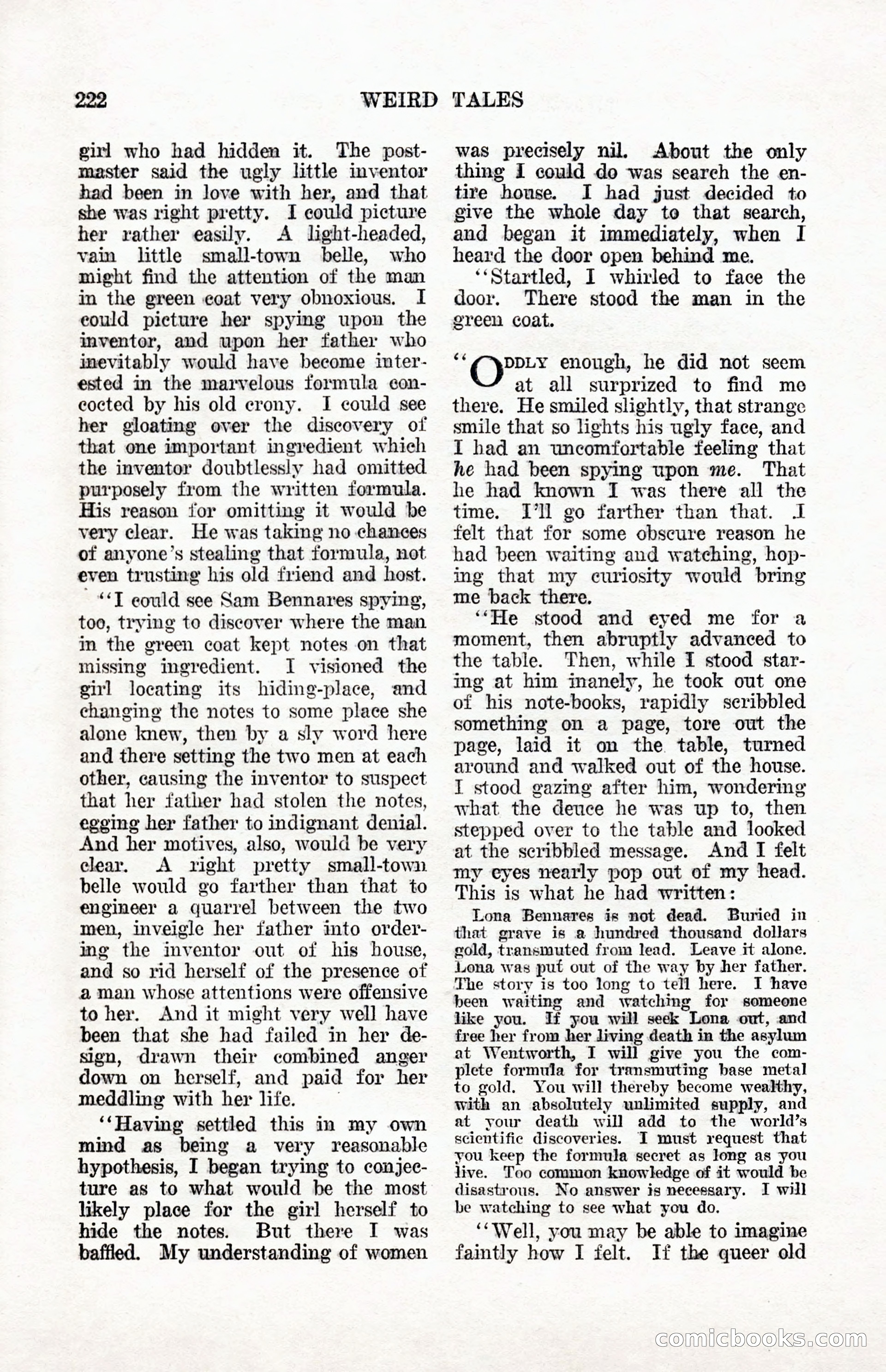 Weird Tales, Vol. 12, No. 2 — page 79 of 146