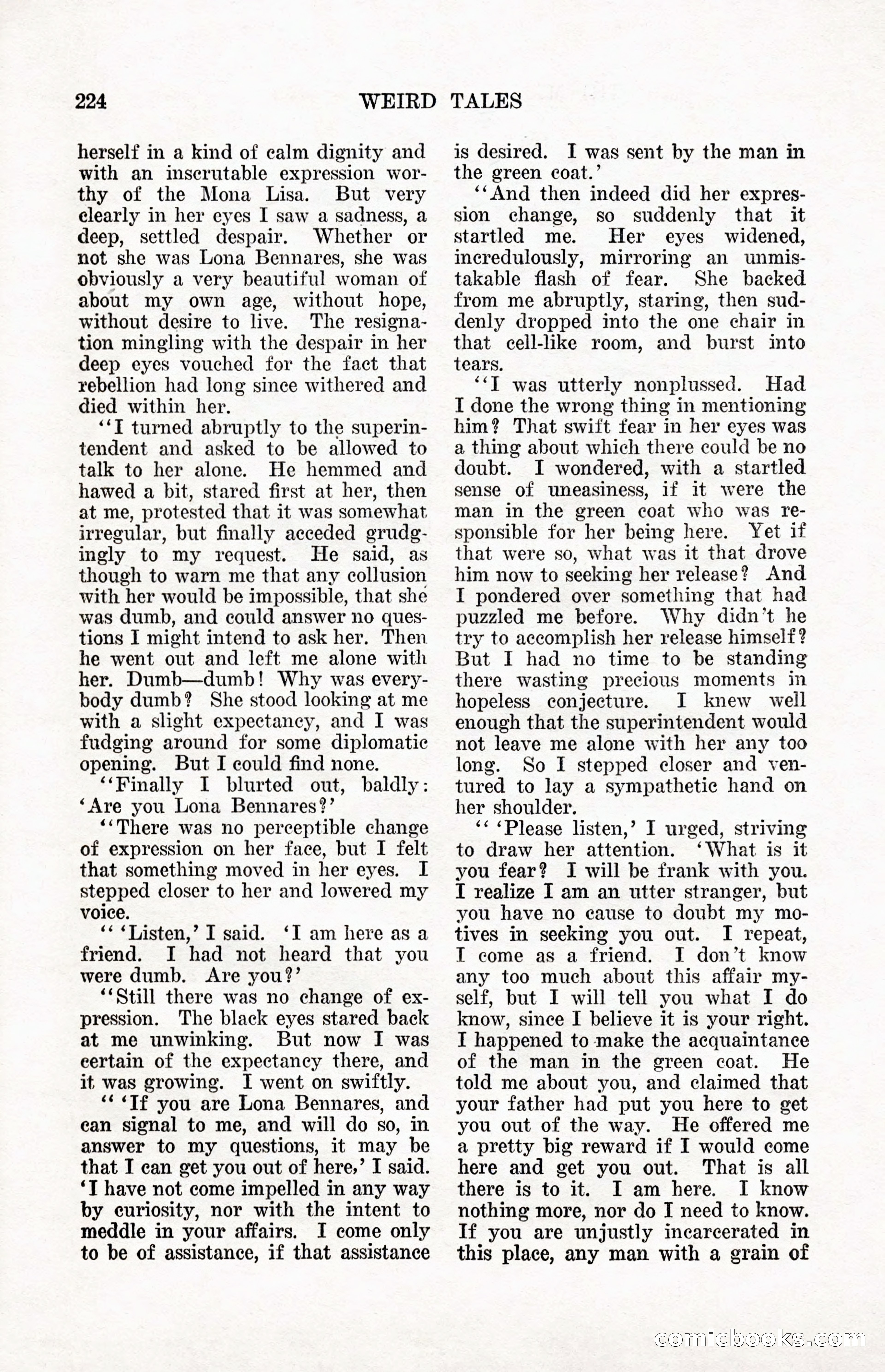 Weird Tales, Vol. 12, No. 2 — page 81 of 146