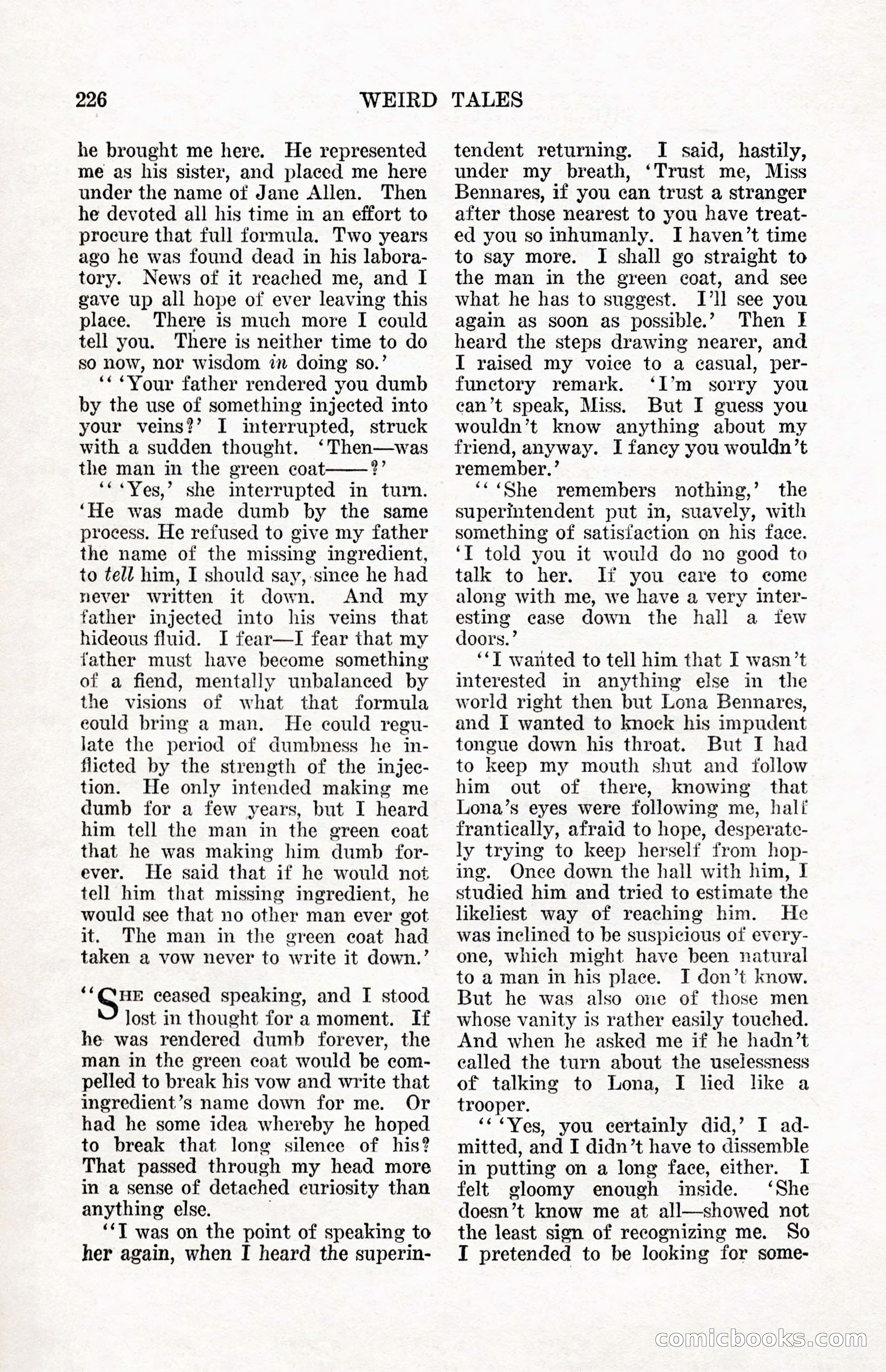Weird Tales, Vol. 12, No. 2 — page 83 of 146
