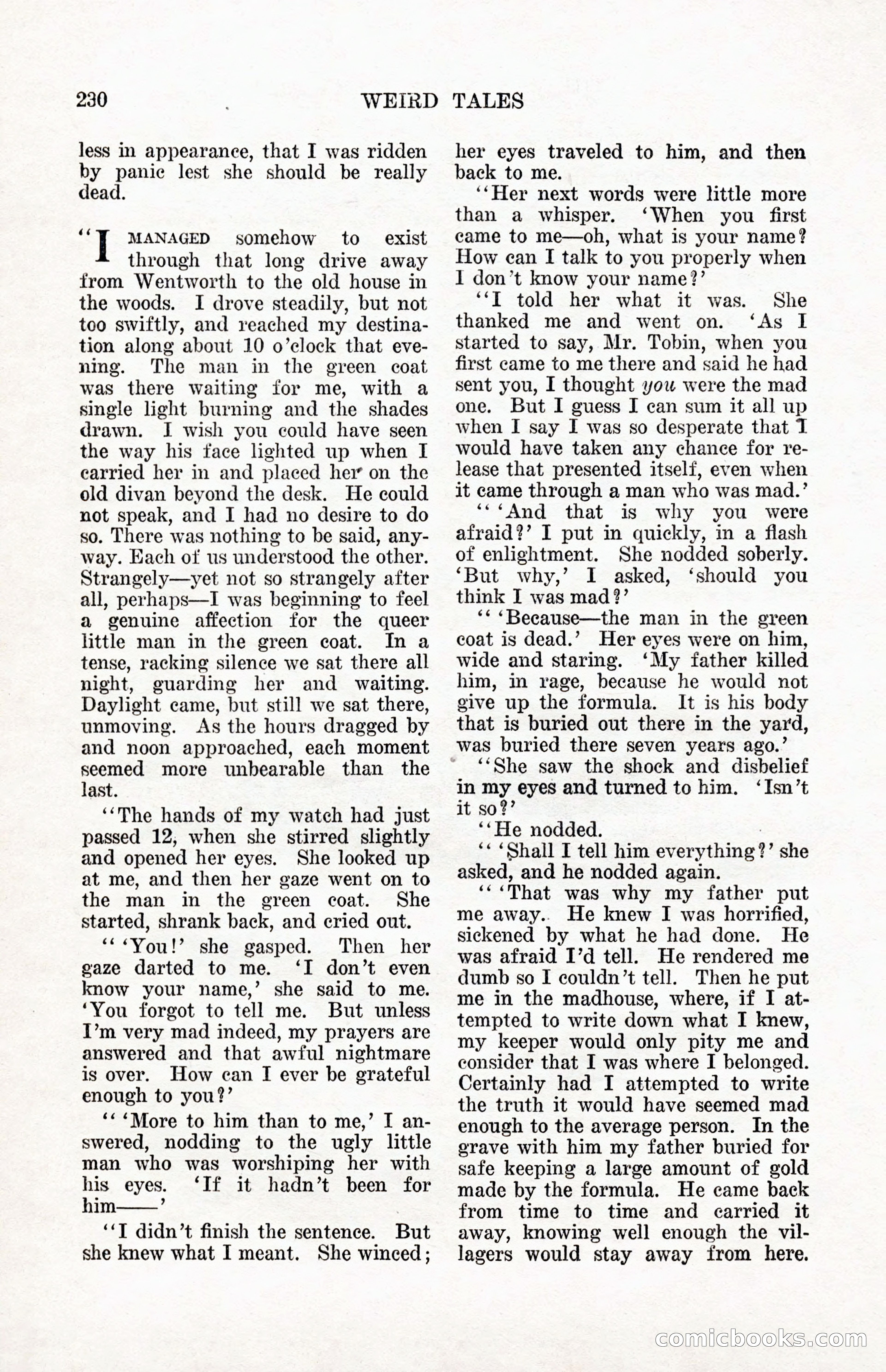 Weird Tales, Vol. 12, No. 2 — page 87 of 146