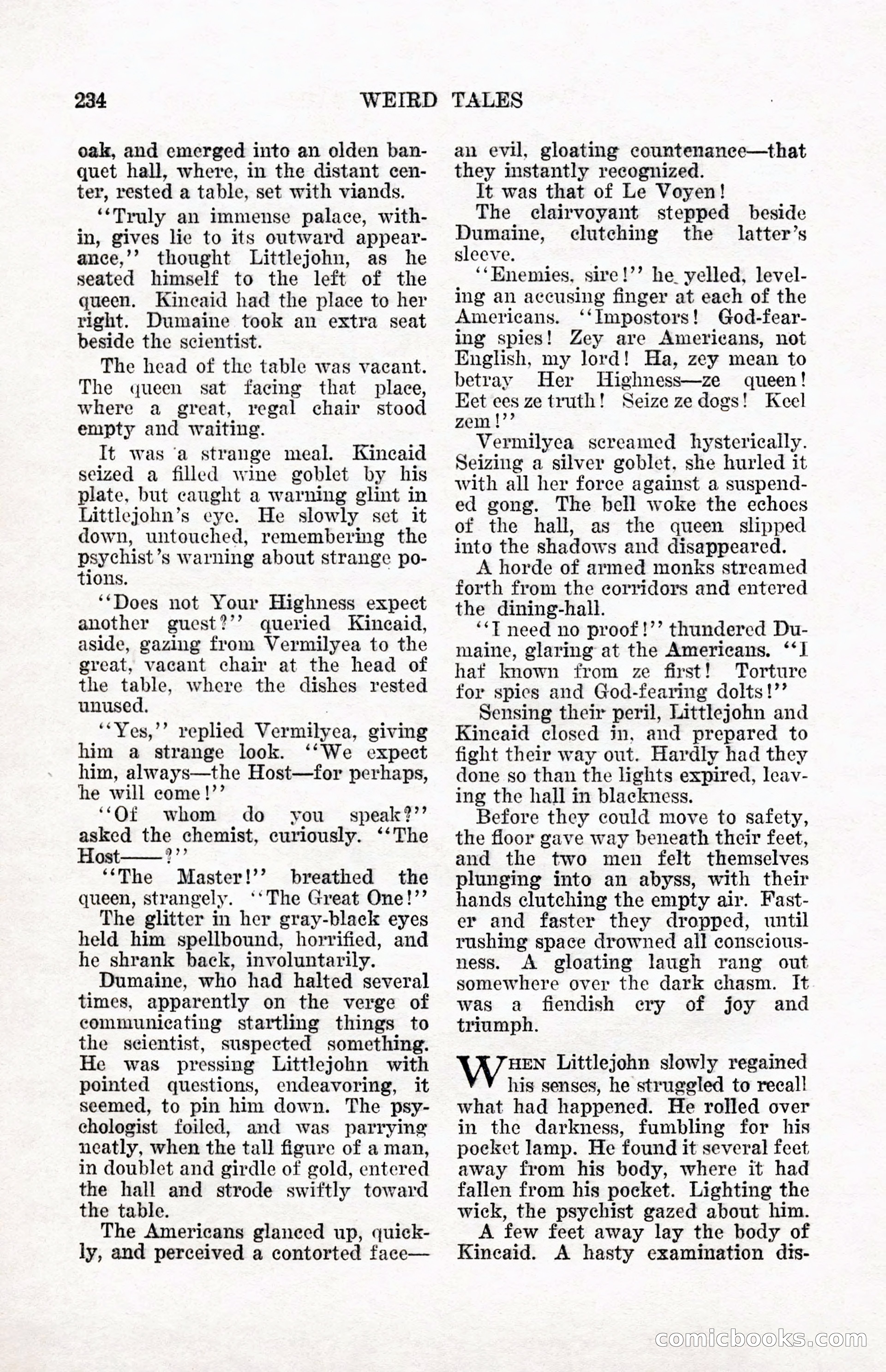 Weird Tales, Vol. 12, No. 2 — page 91 of 146