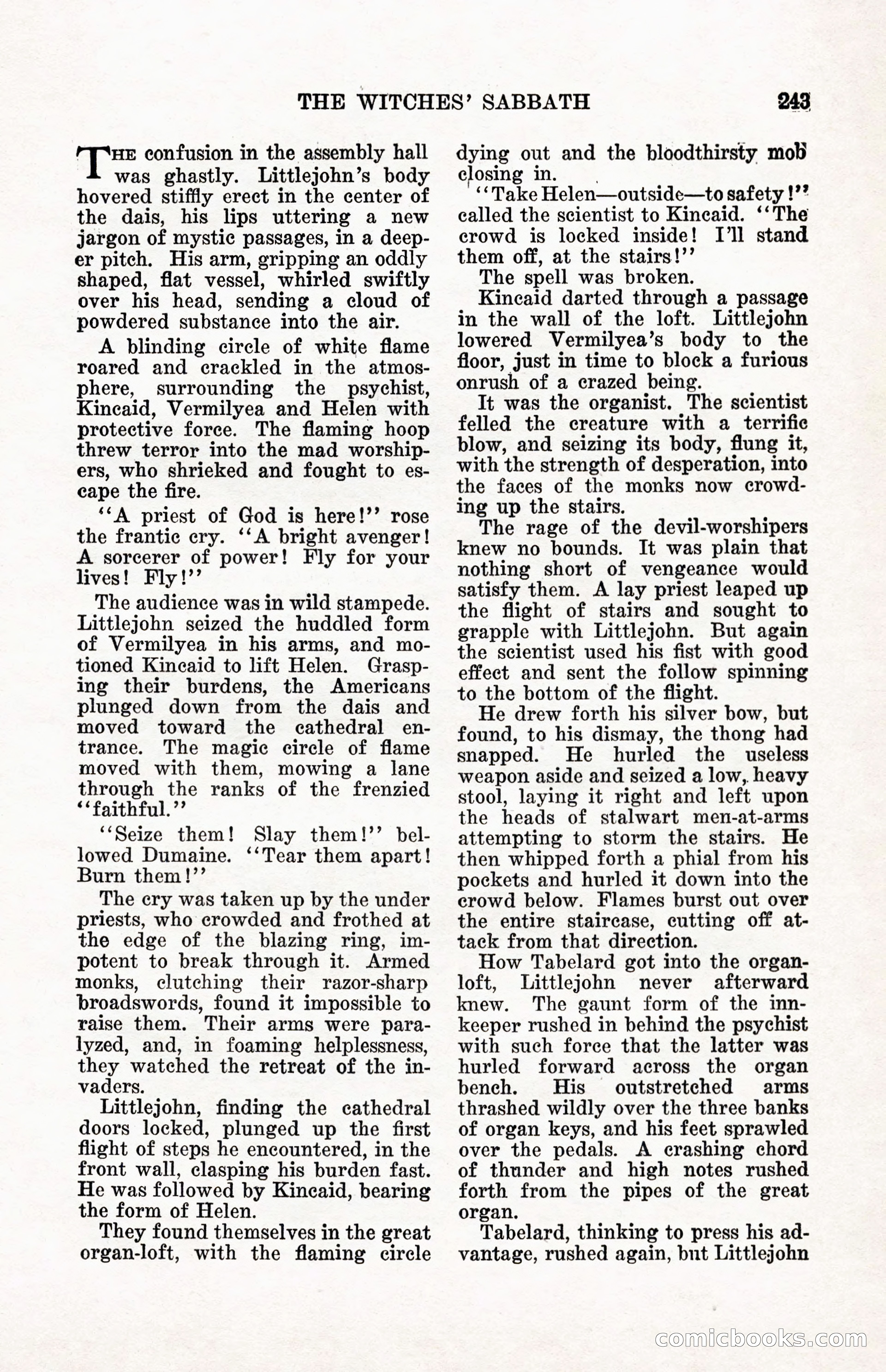 Weird Tales, Vol. 12, No. 2 — page 100 of 146