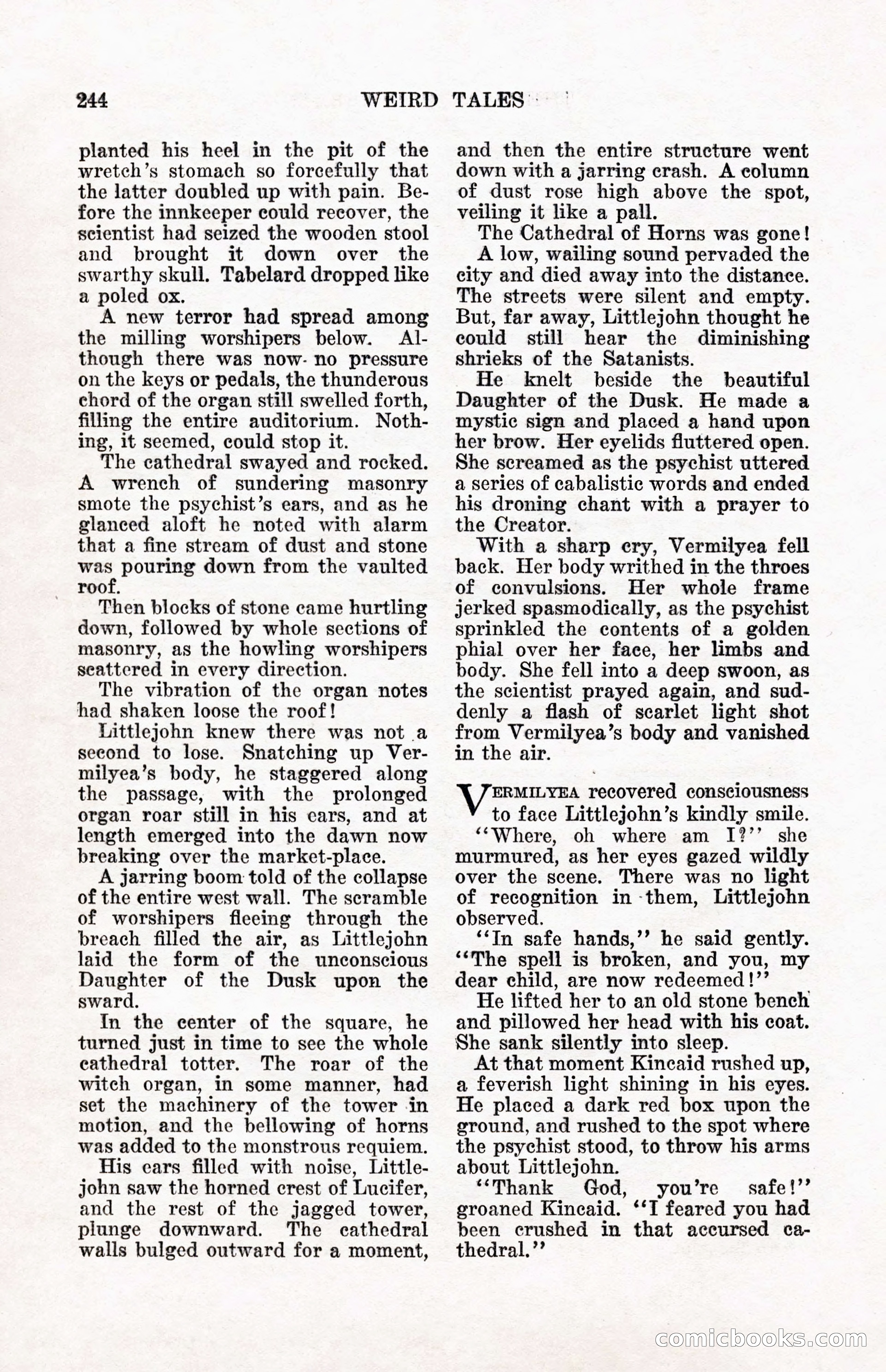 Weird Tales, Vol. 12, No. 2 — page 101 of 146