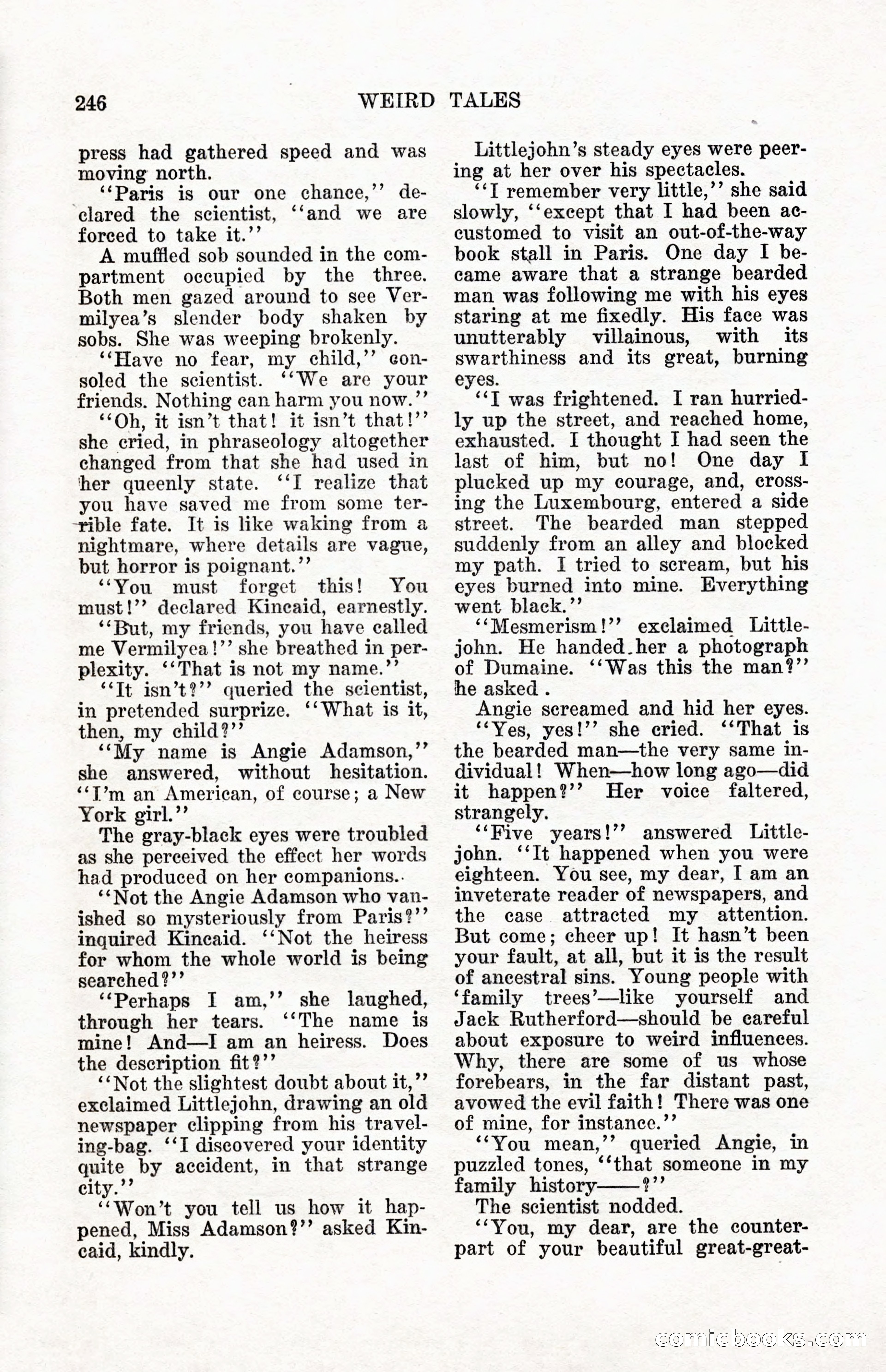 Weird Tales, Vol. 12, No. 2 — page 103 of 146