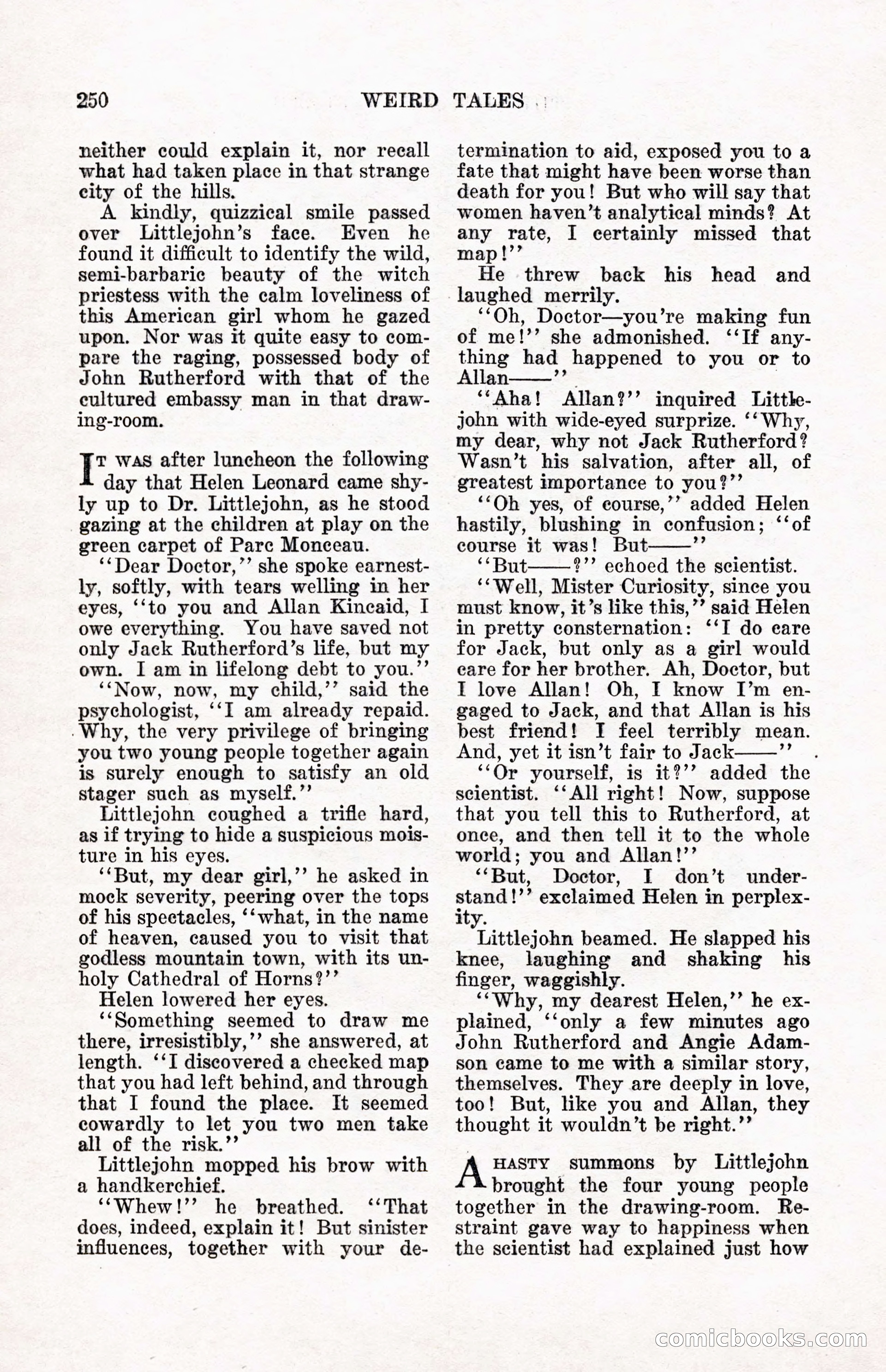 Weird Tales, Vol. 12, No. 2 — page 107 of 146
