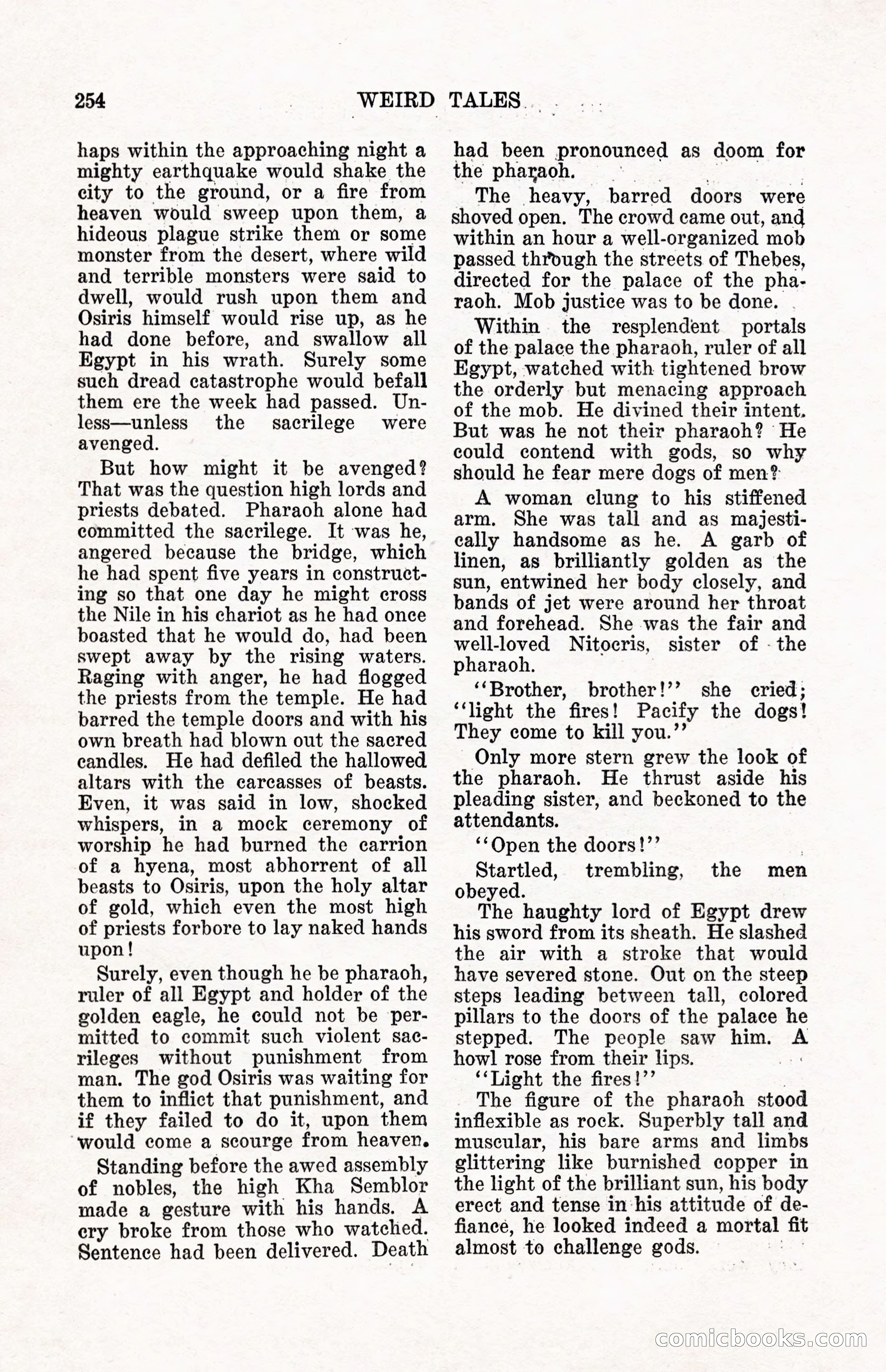 Weird Tales, Vol. 12, No. 2 — page 111 of 146