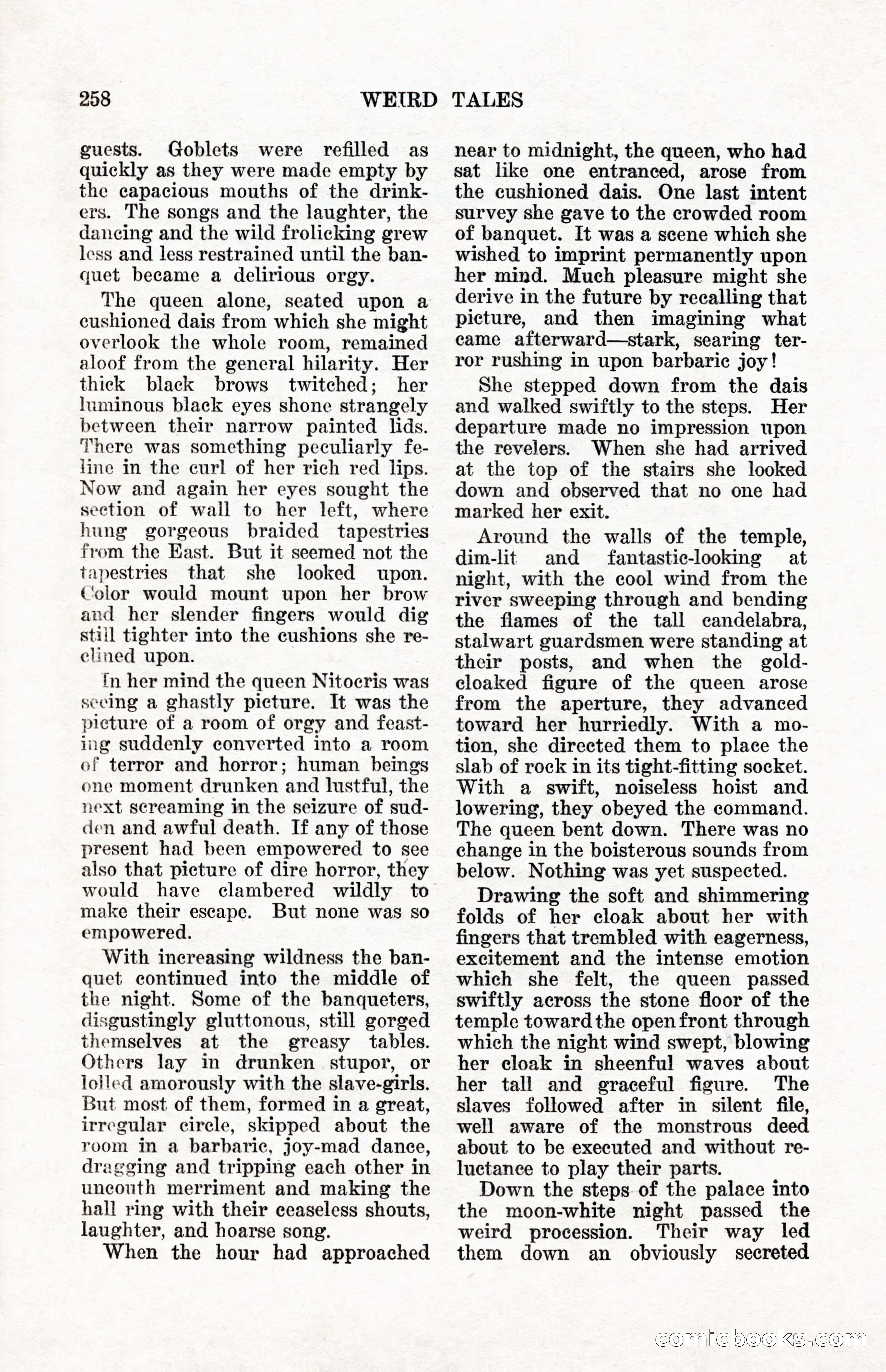 Weird Tales, Vol. 12, No. 2 — page 115 of 146