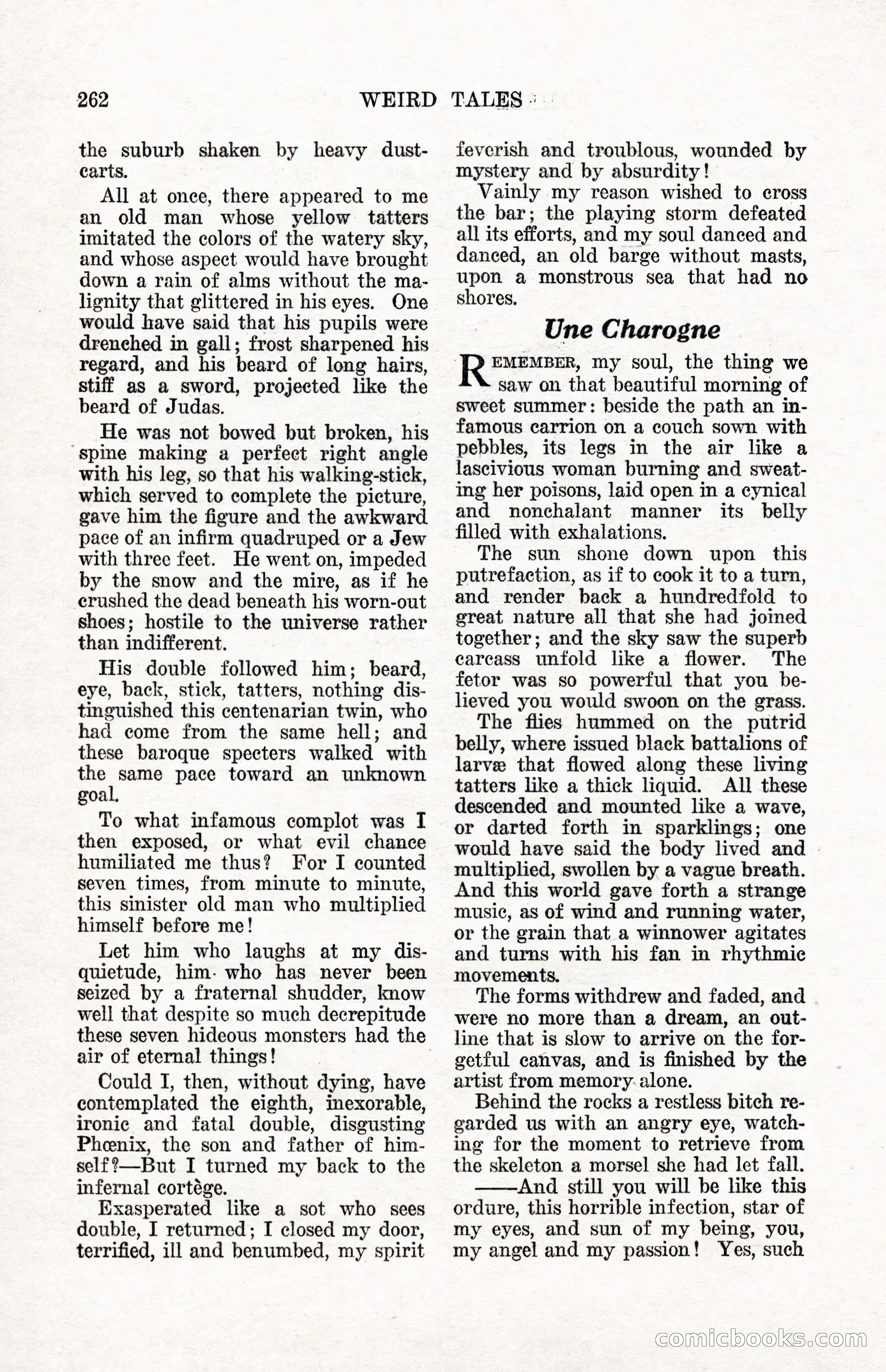 Weird Tales, Vol. 12, No. 2 — page 119 of 146