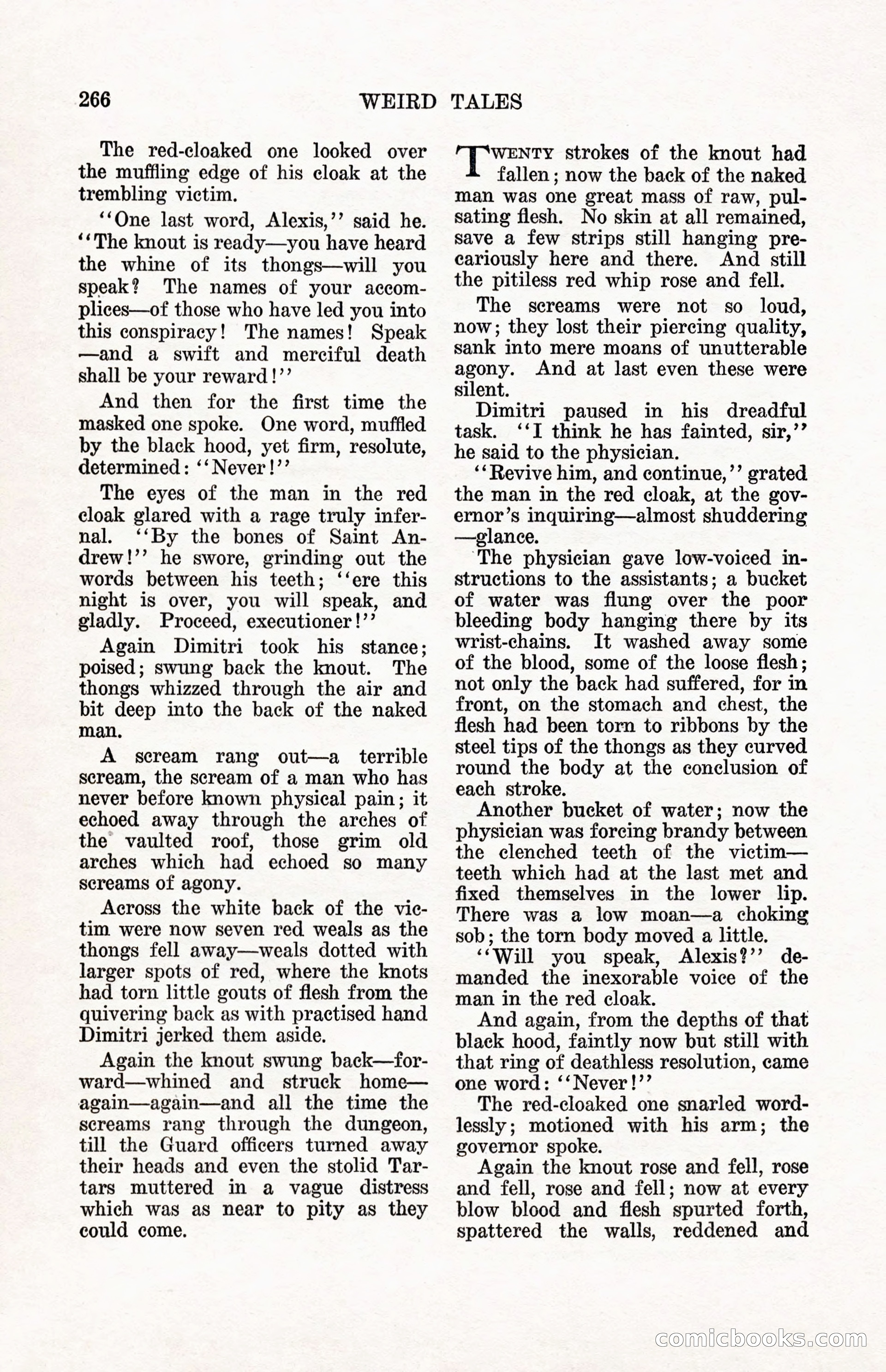 Weird Tales, Vol. 12, No. 2 — page 123 of 146