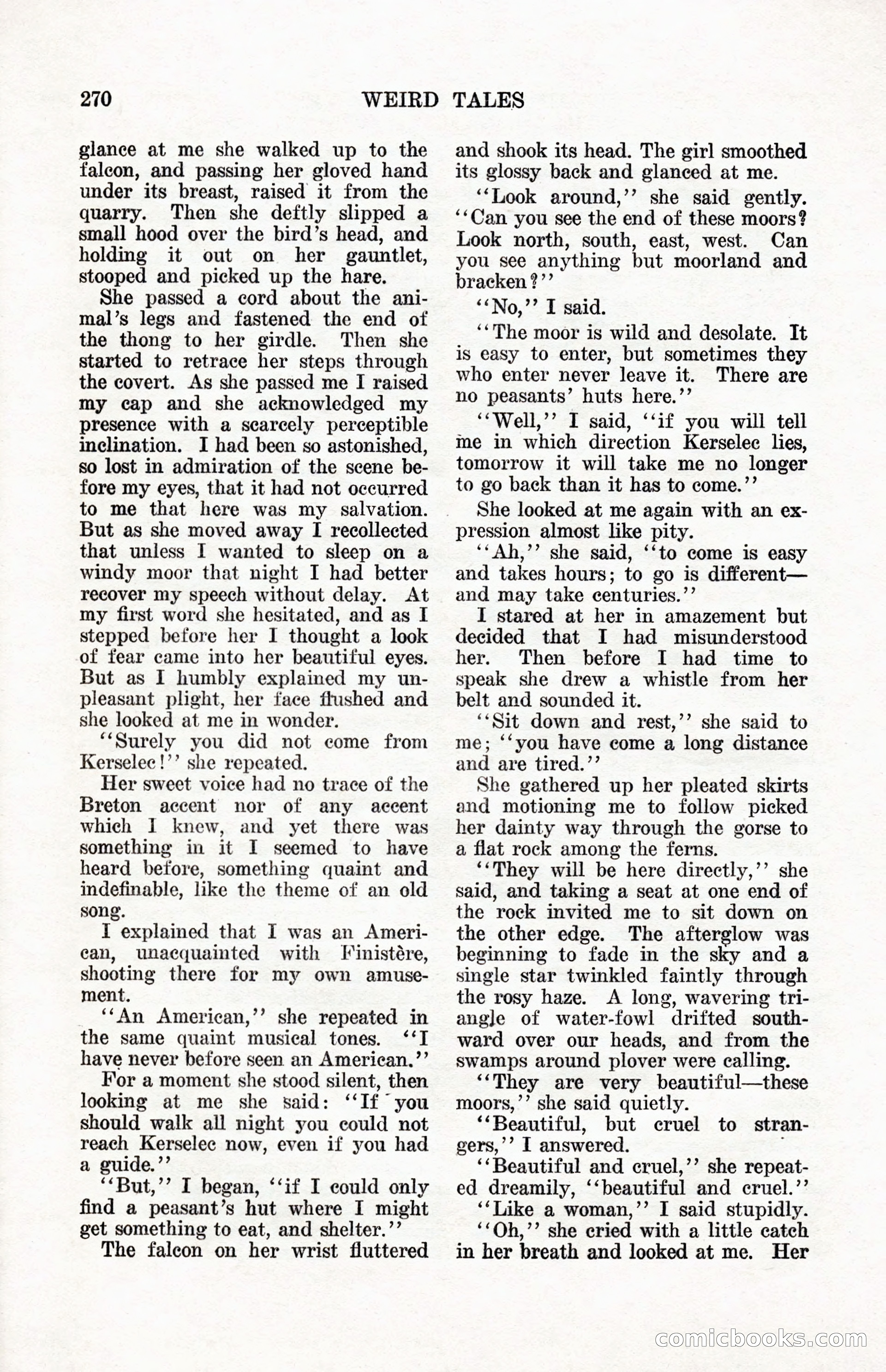 Weird Tales, Vol. 12, No. 2 — page 127 of 146