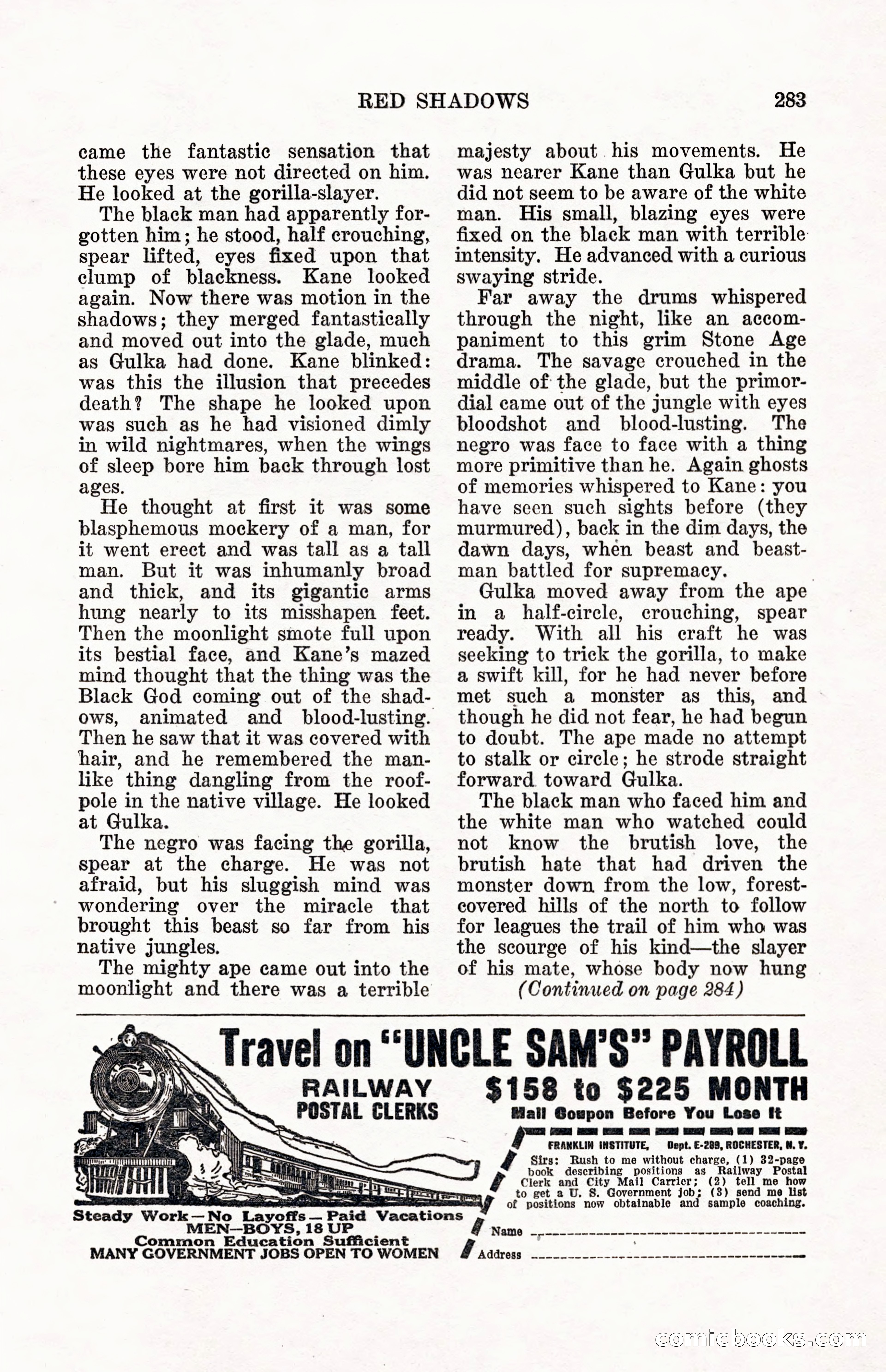 Weird Tales, Vol. 12, No. 2 — page 140 of 146