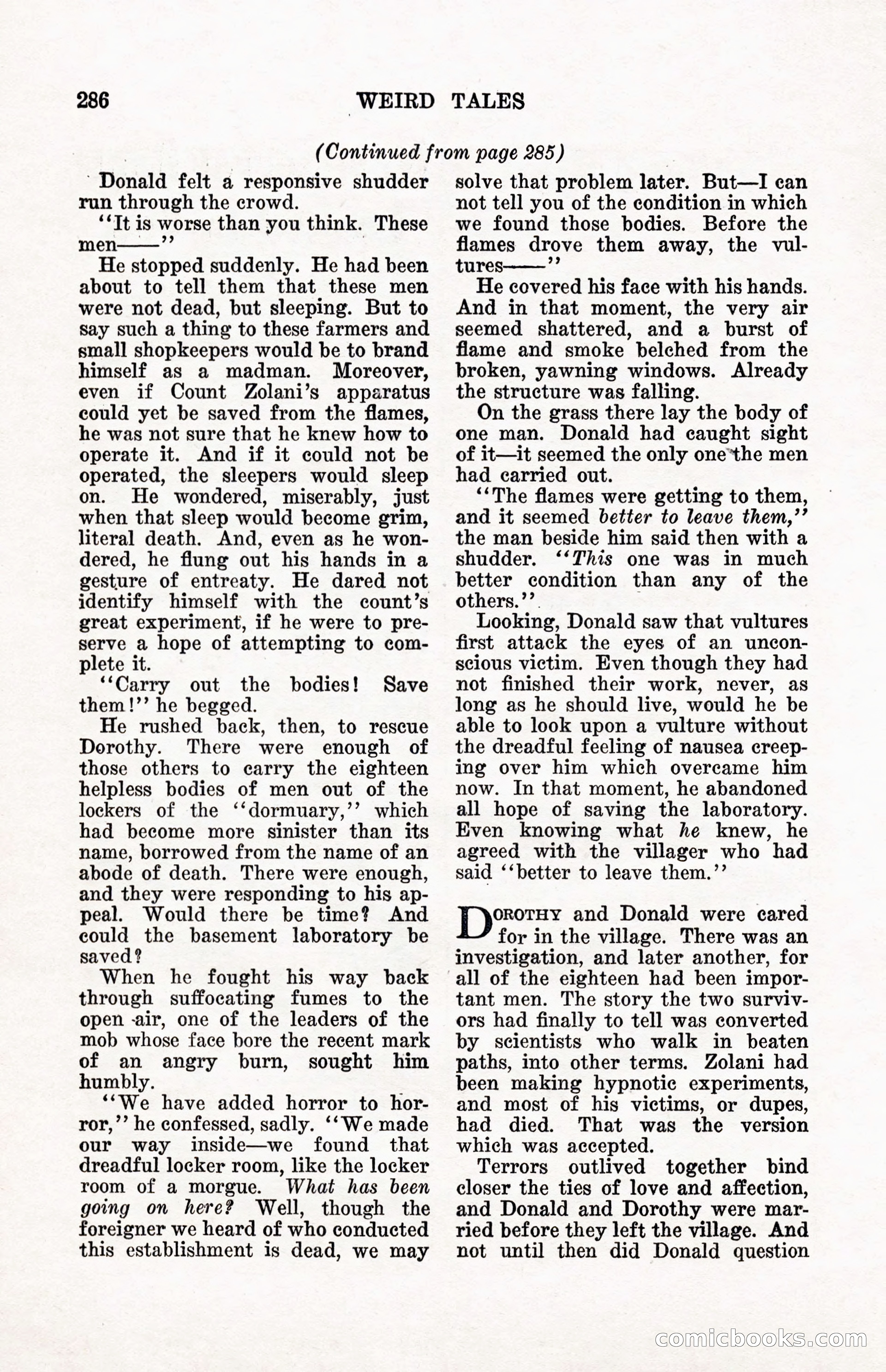 Weird Tales, Vol. 12, No. 2 — page 143 of 146