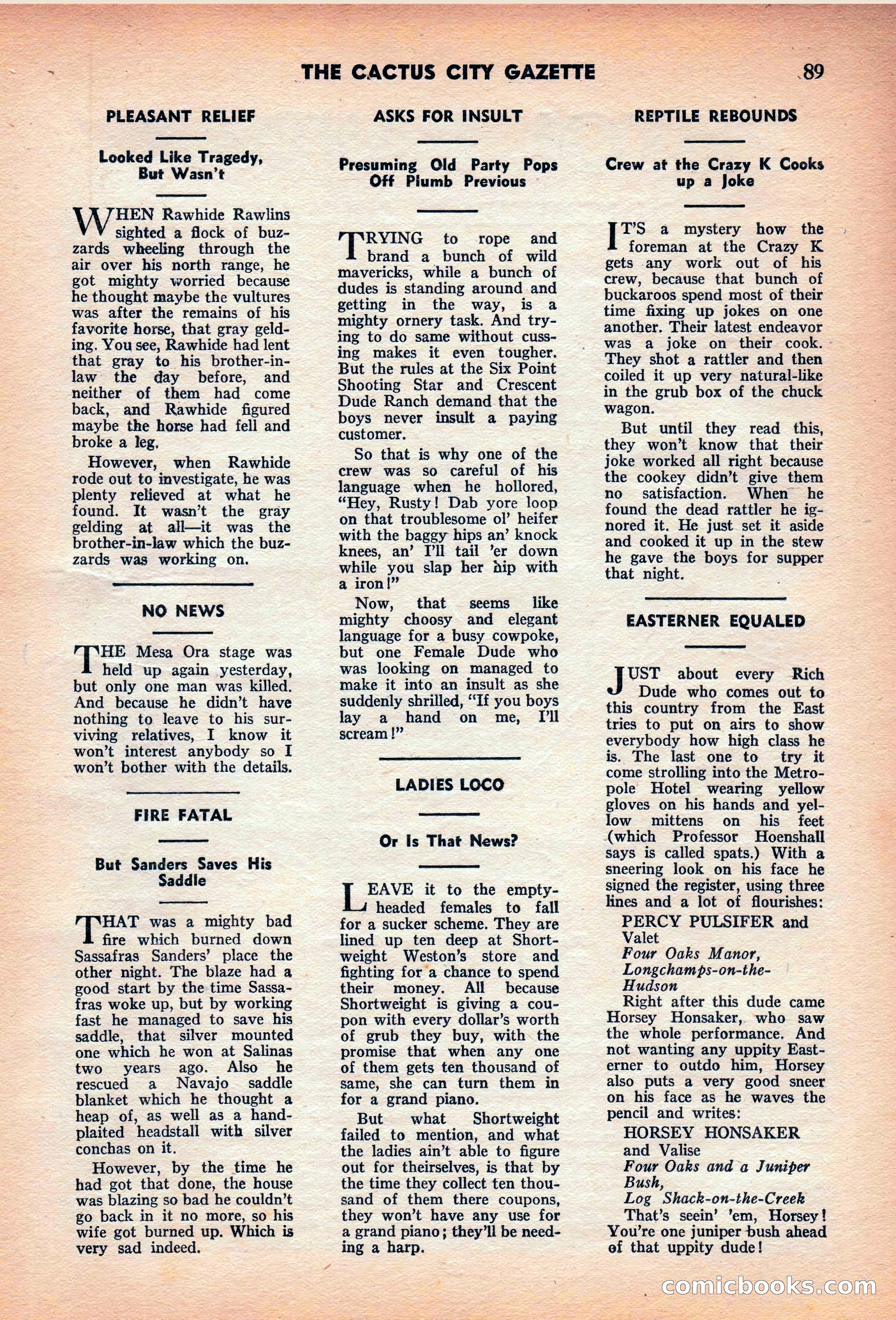 West (British edition) — page 91 of 133