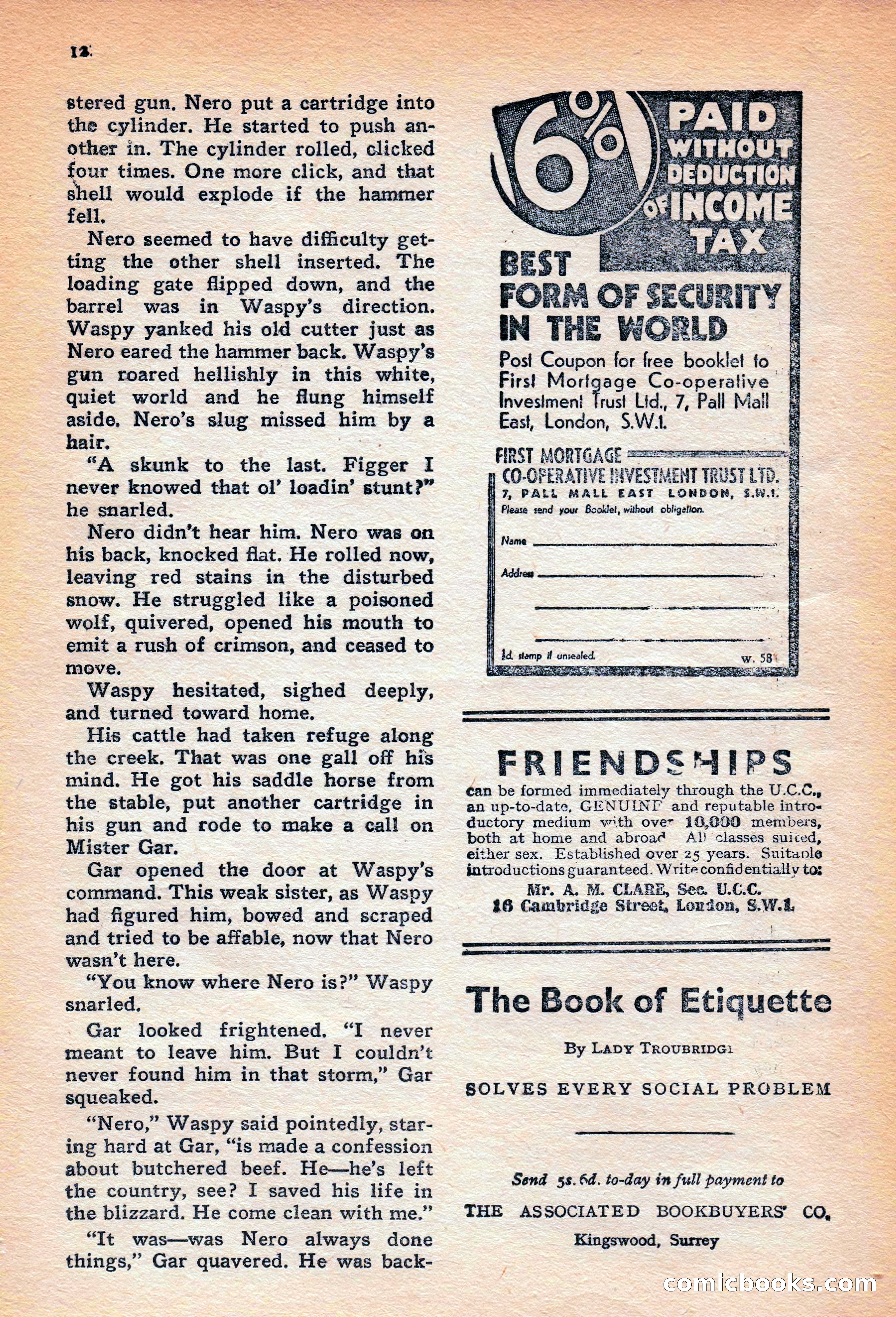 West (British edition), Mid July 1938 — page 14 of 130