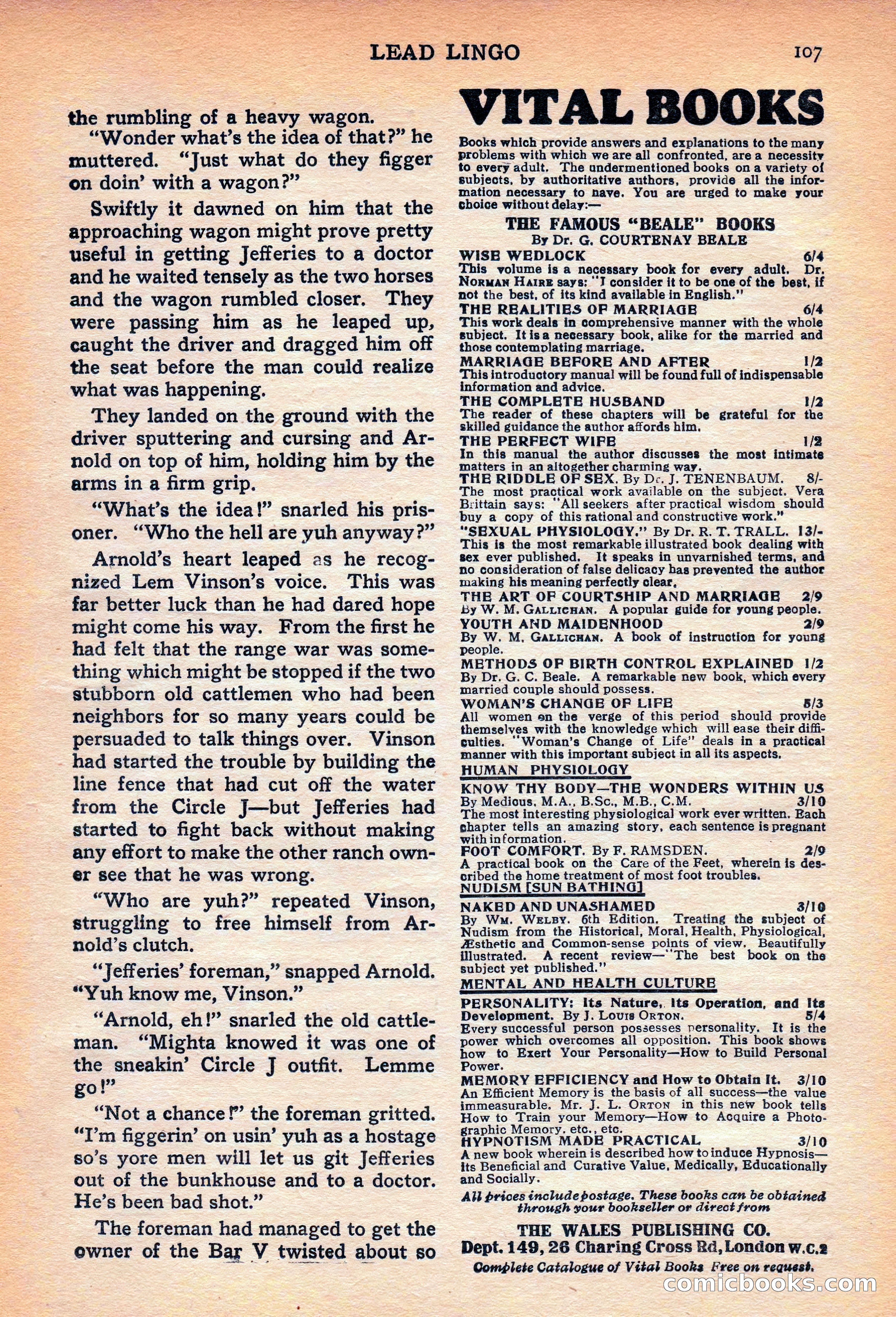 West (British edition), Mid July 1938 — page 109 of 130