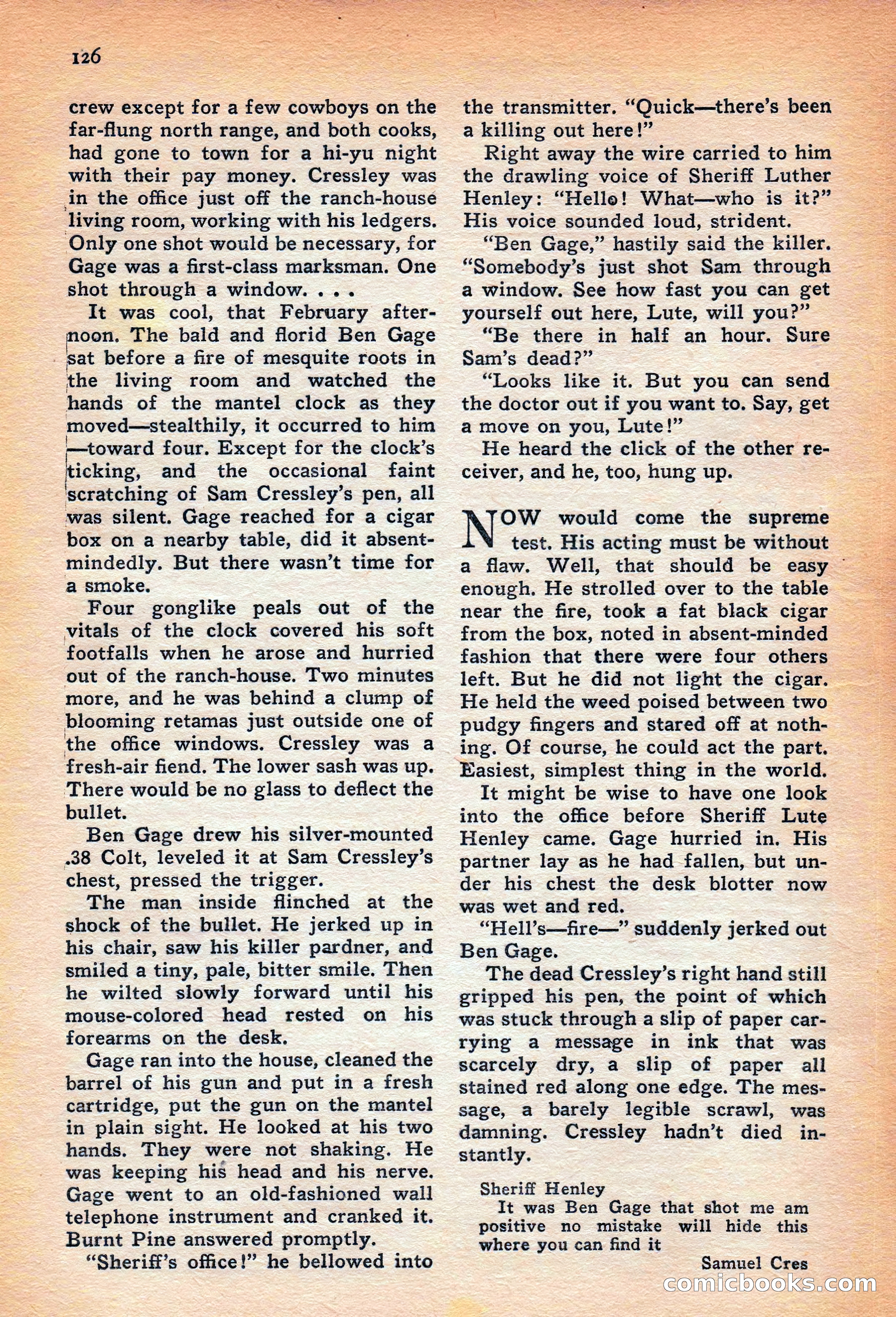 West (British edition), Mid July 1938 — page 128 of 130