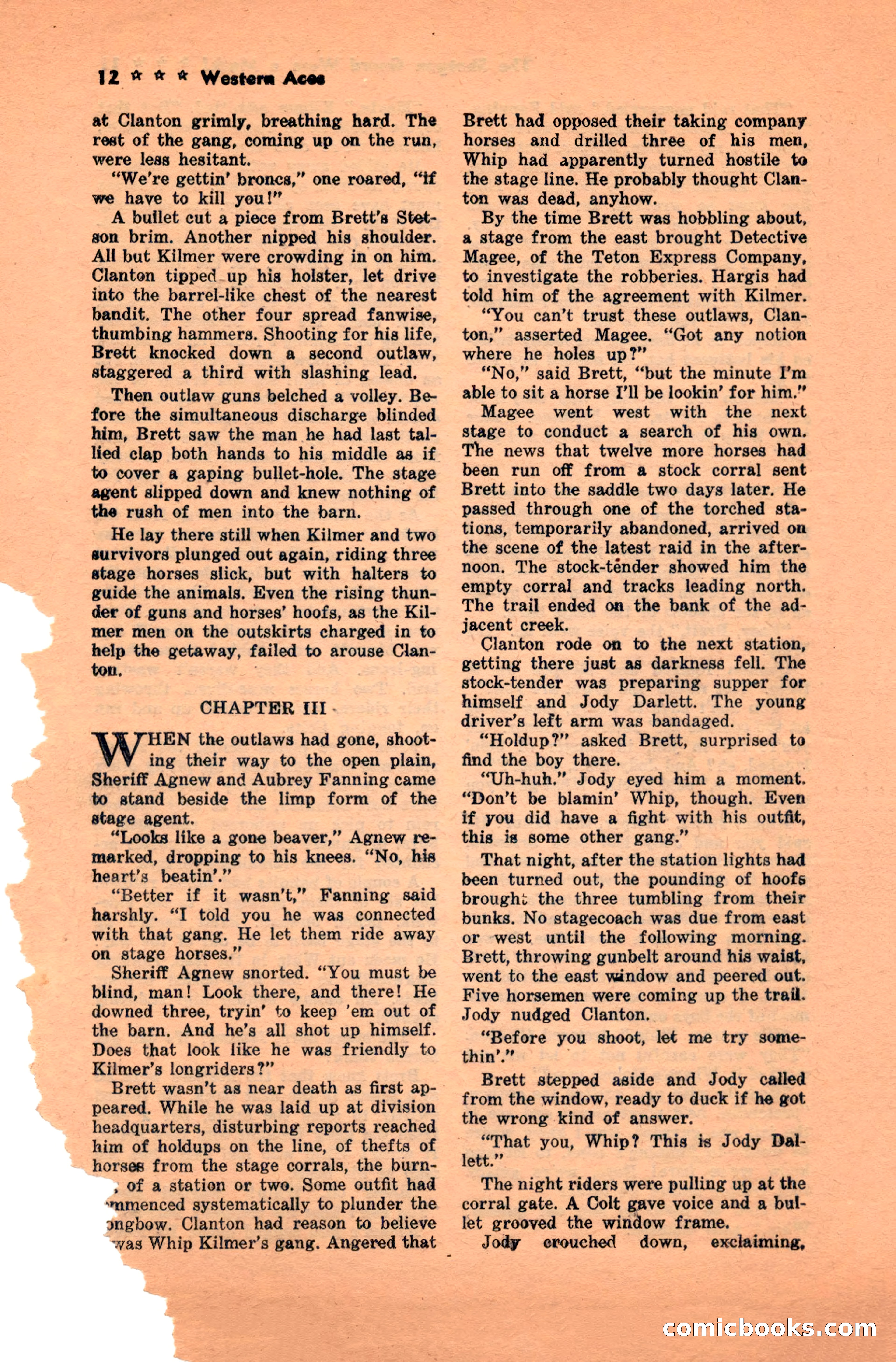 Western Aces, September 1944 — page 14 of 84