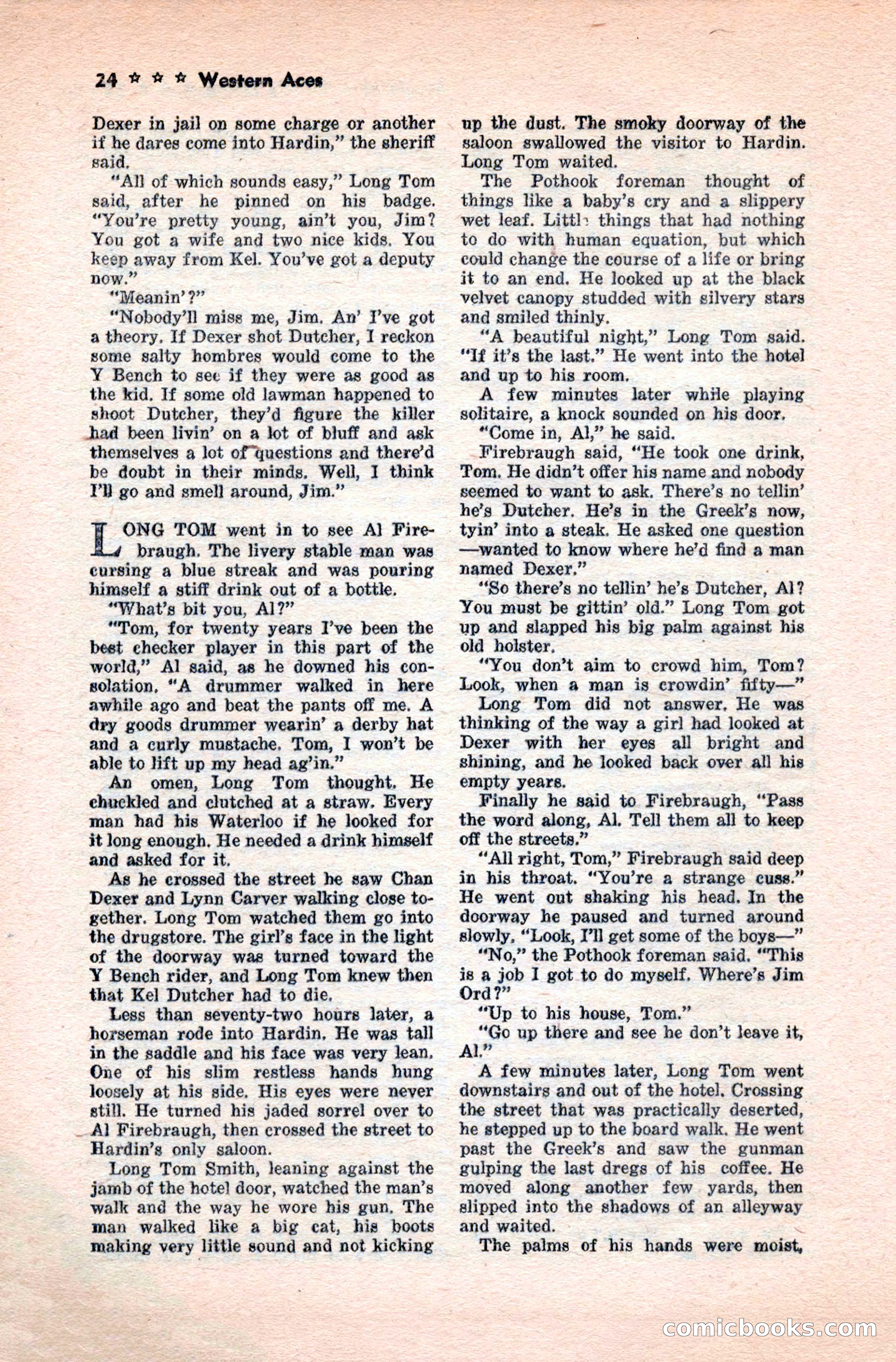 Western Aces, September 1944 — page 26 of 84