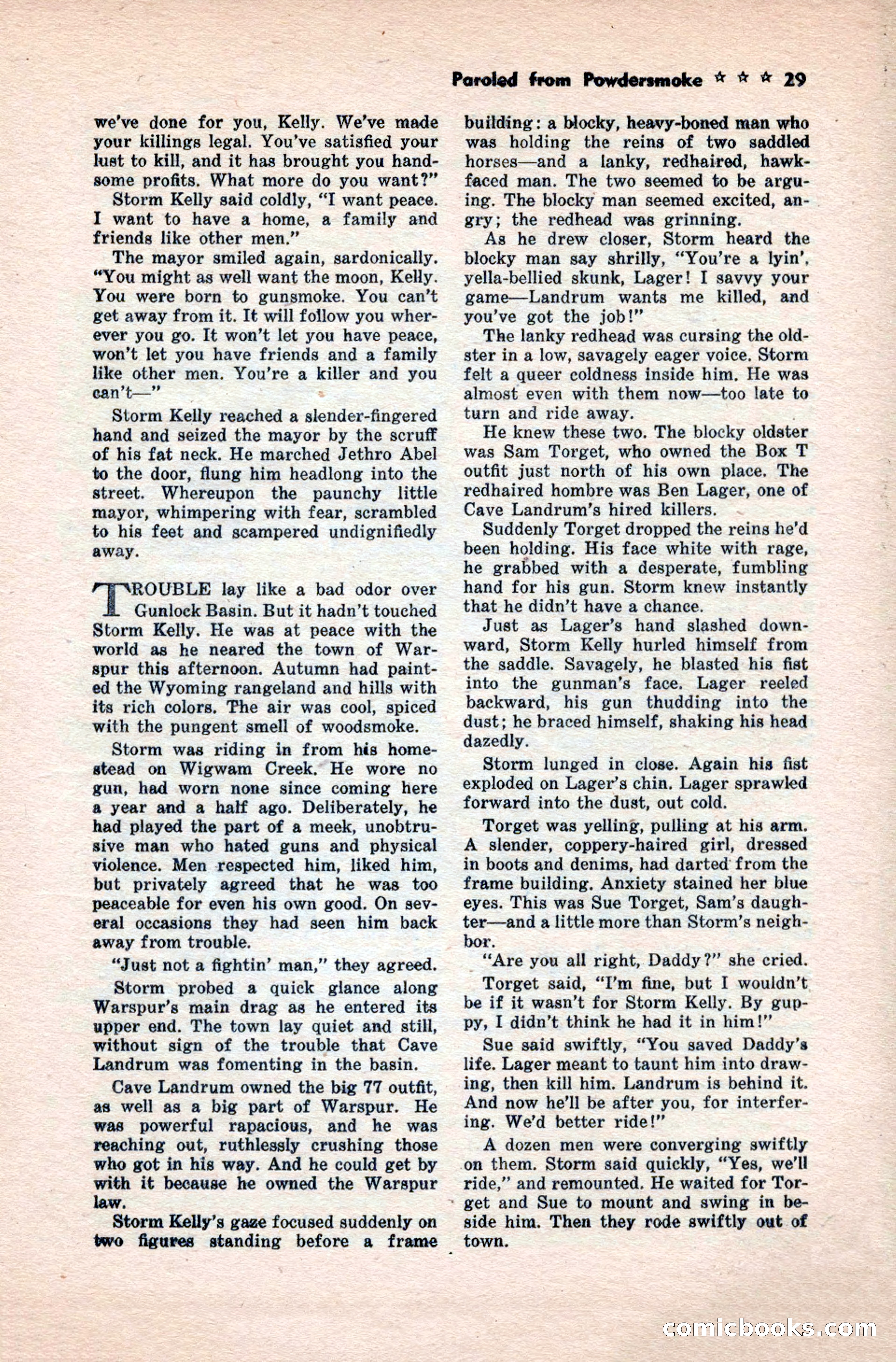 Western Aces, September 1944 — page 31 of 84