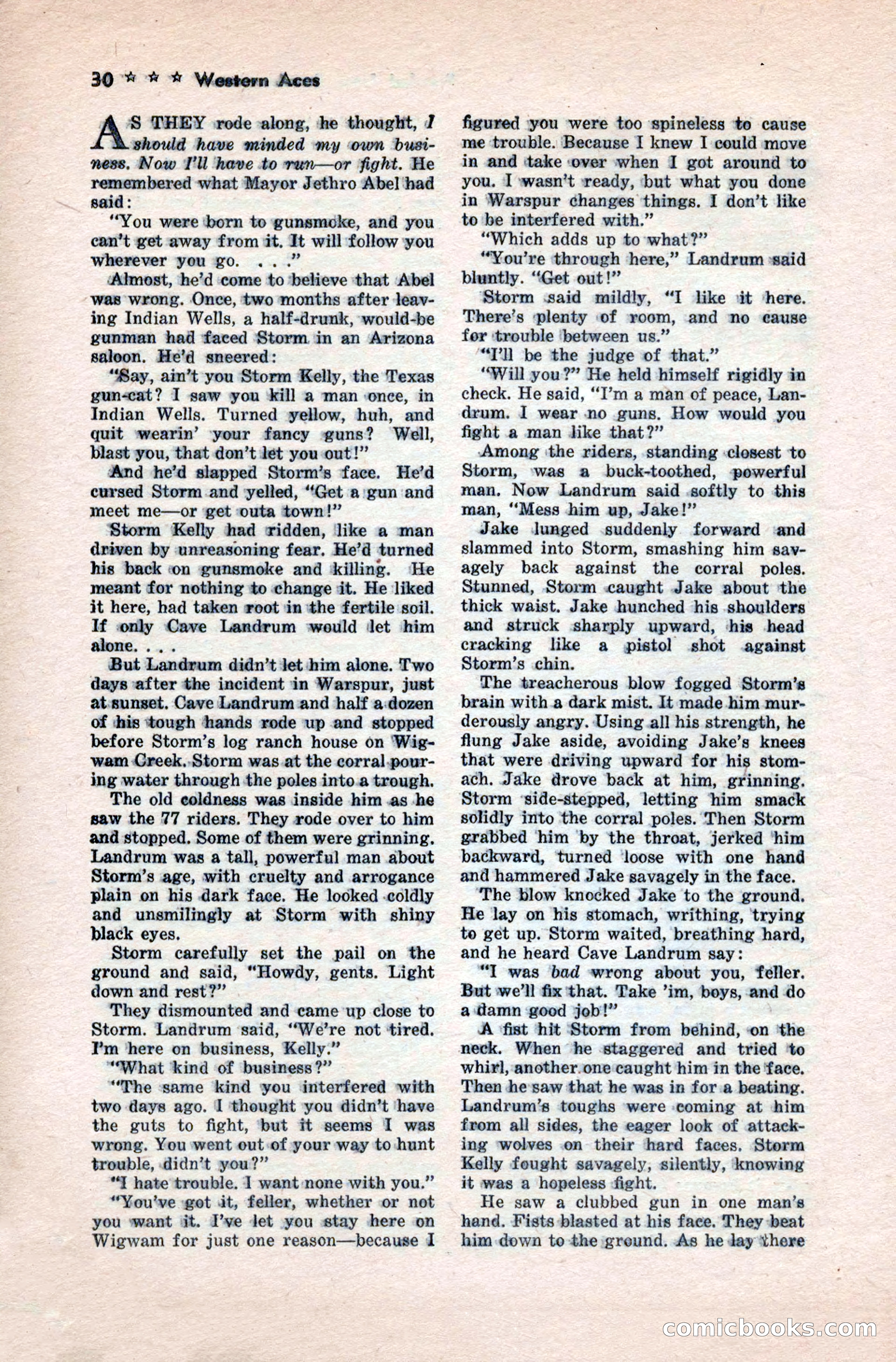 Western Aces, September 1944 — page 32 of 84