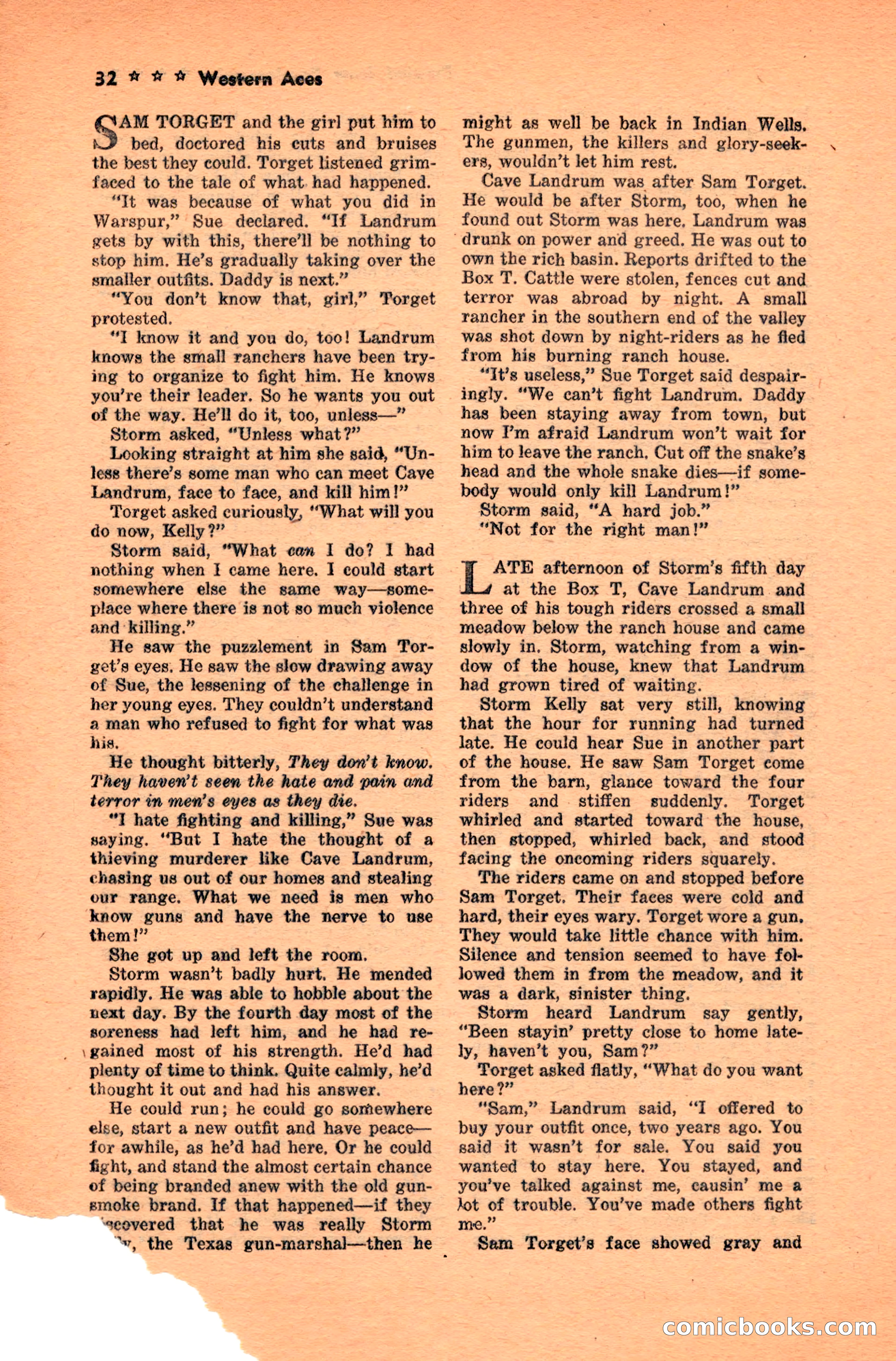 Western Aces, September 1944 — page 34 of 84