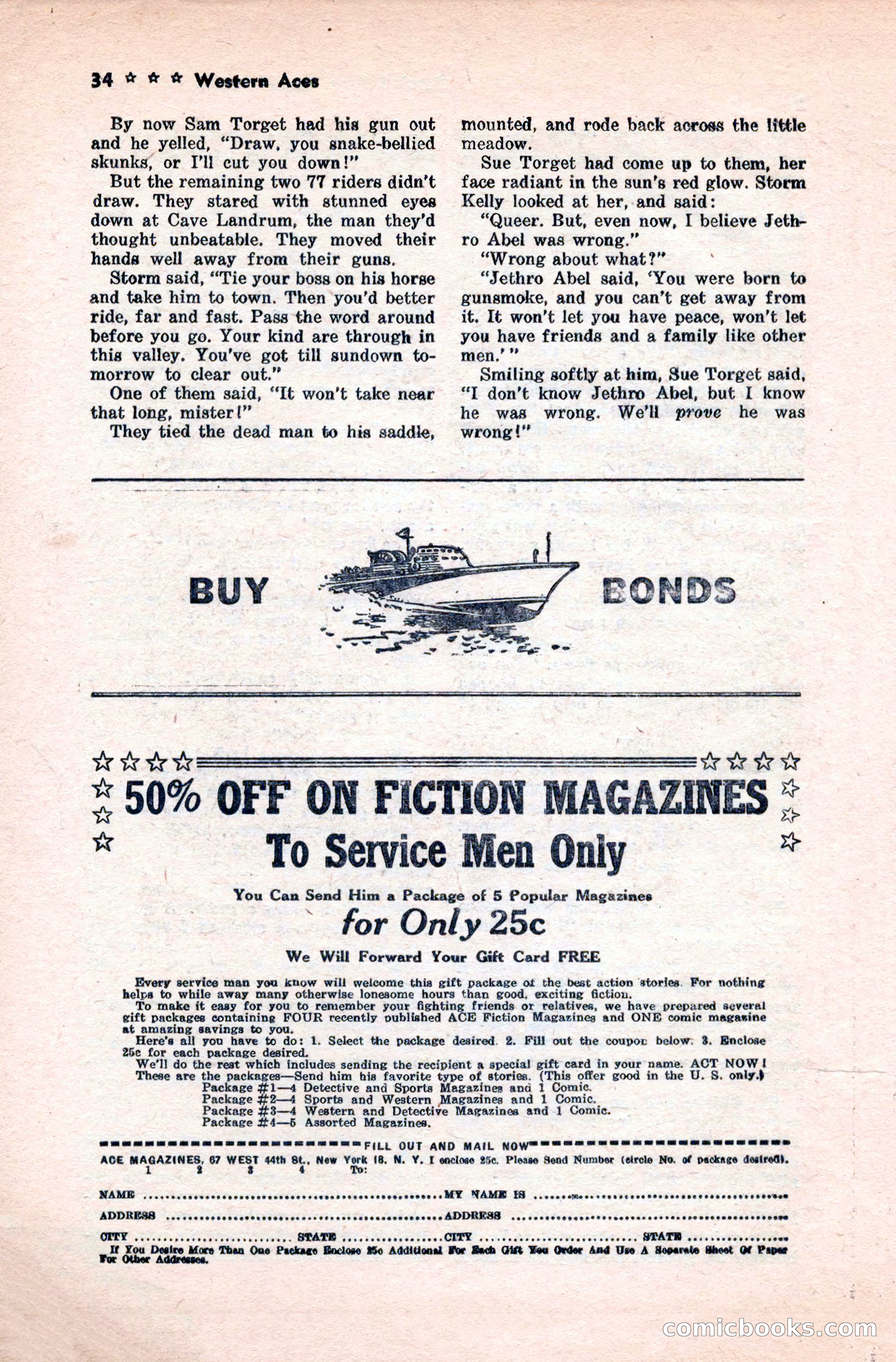 Western Aces, September 1944 — page 36 of 84