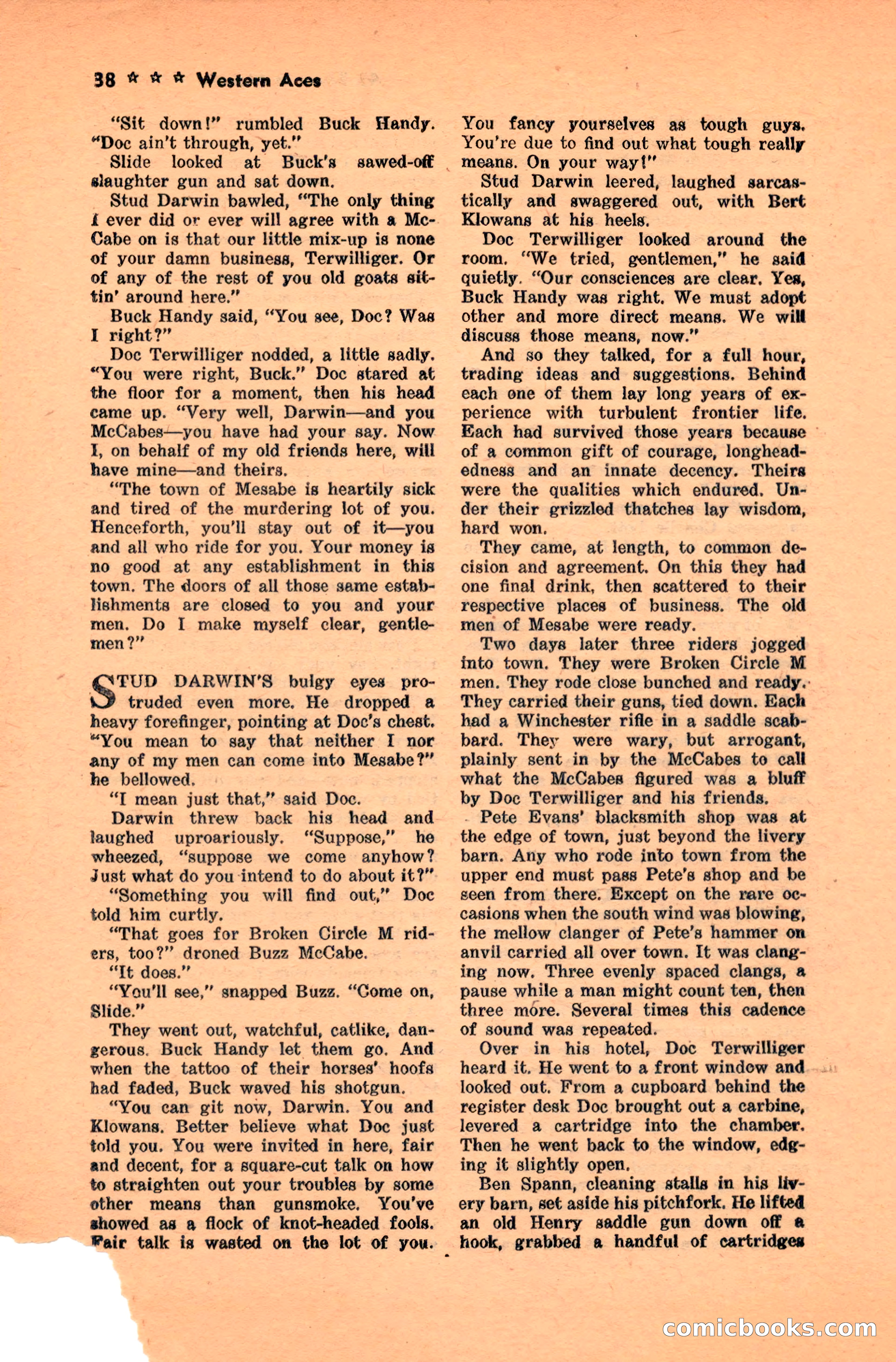 Western Aces, September 1944 — page 40 of 84