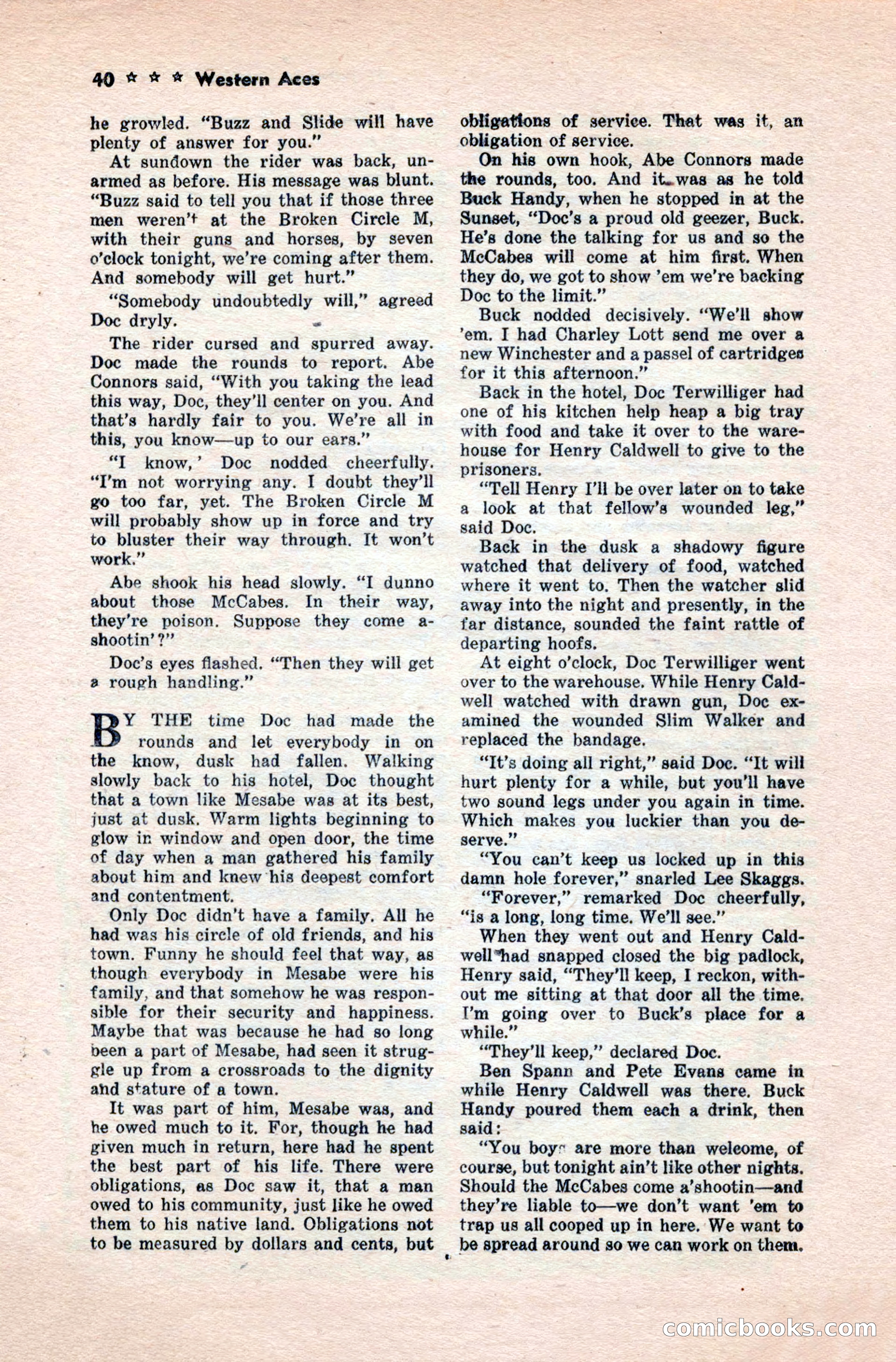 Western Aces, September 1944 — page 42 of 84