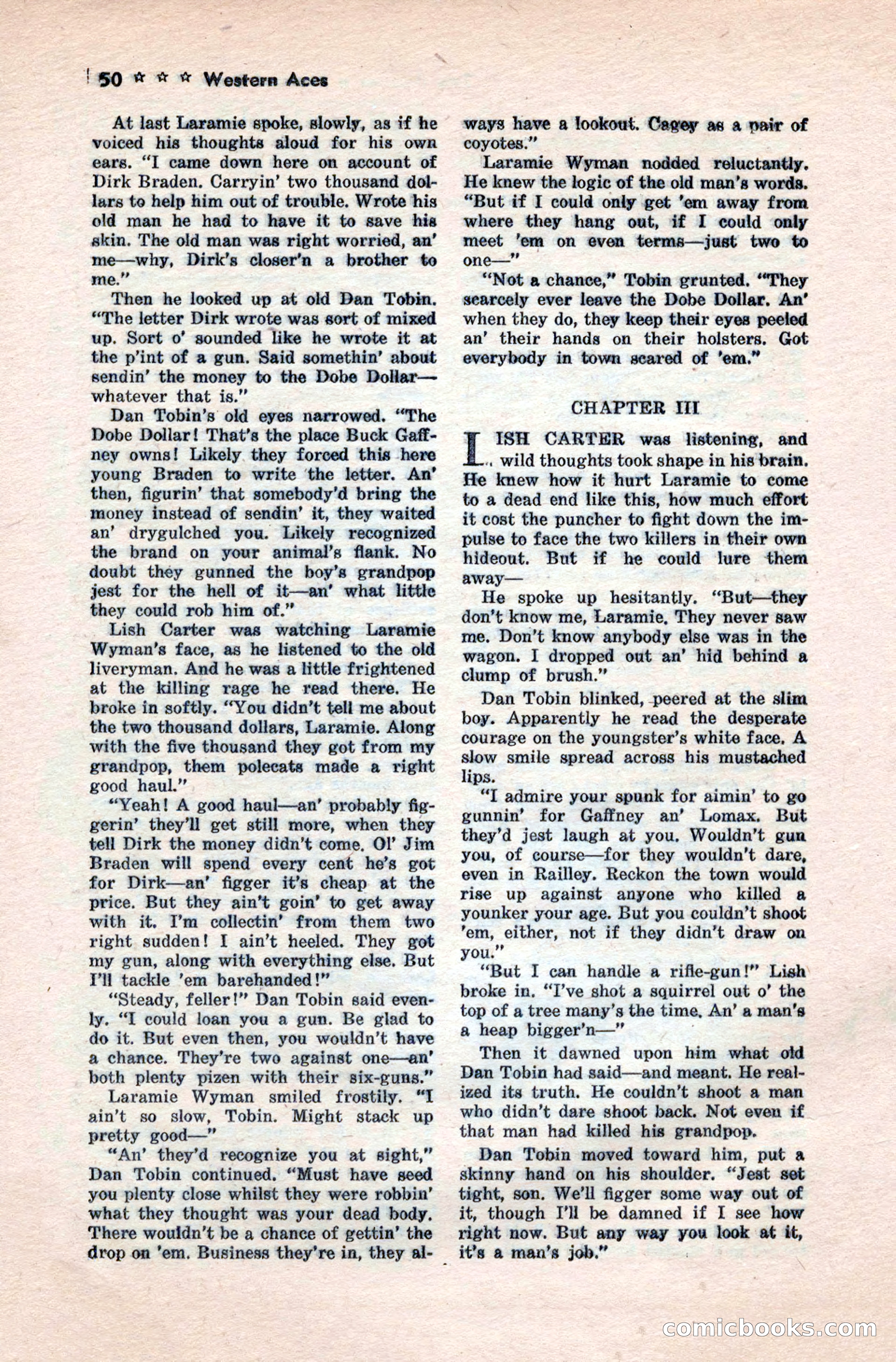 Western Aces, September 1944 — page 52 of 84