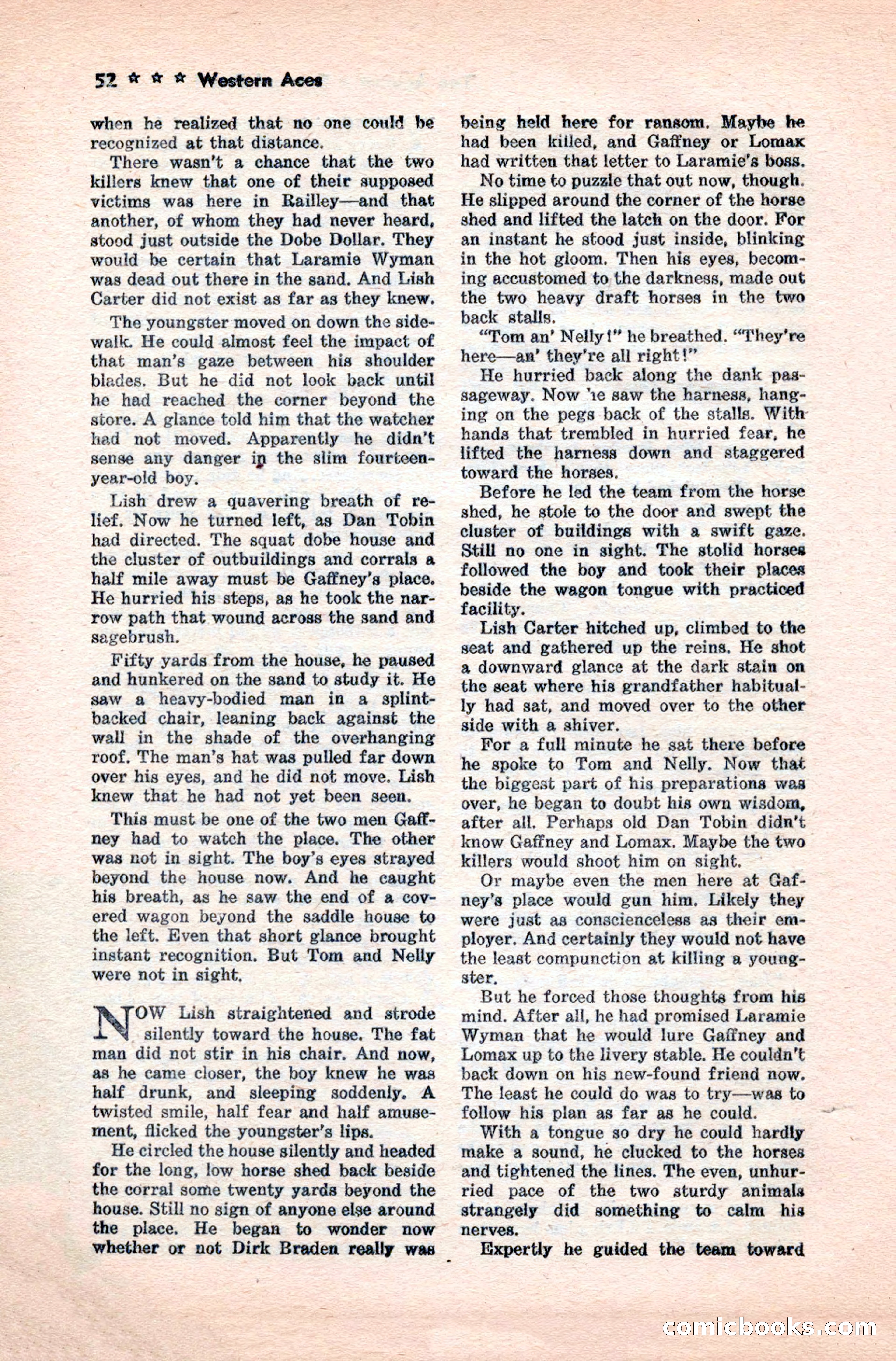 Western Aces, September 1944 — page 54 of 84