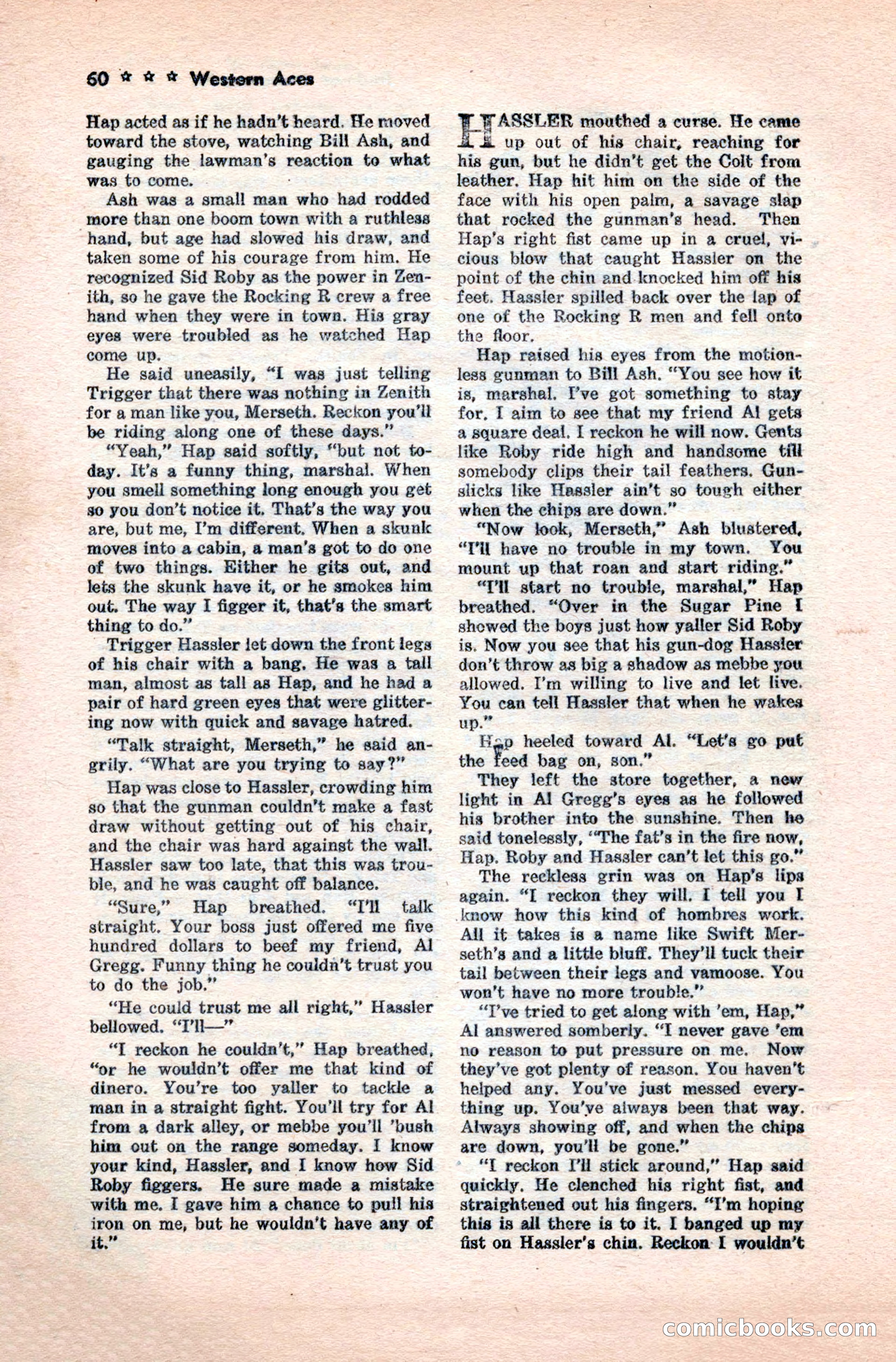 Western Aces, September 1944 — page 62 of 84