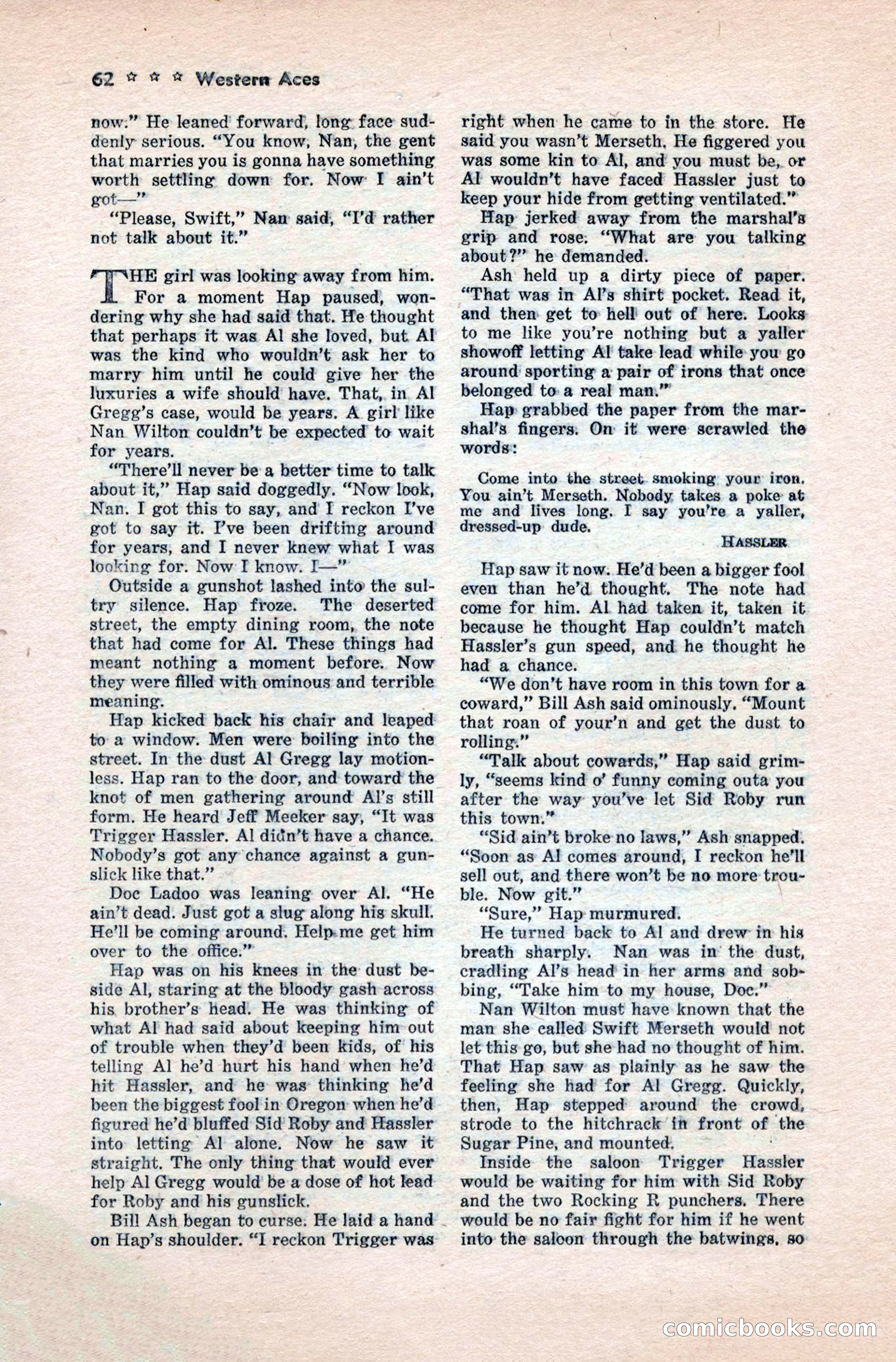 Western Aces, September 1944 — page 64 of 84