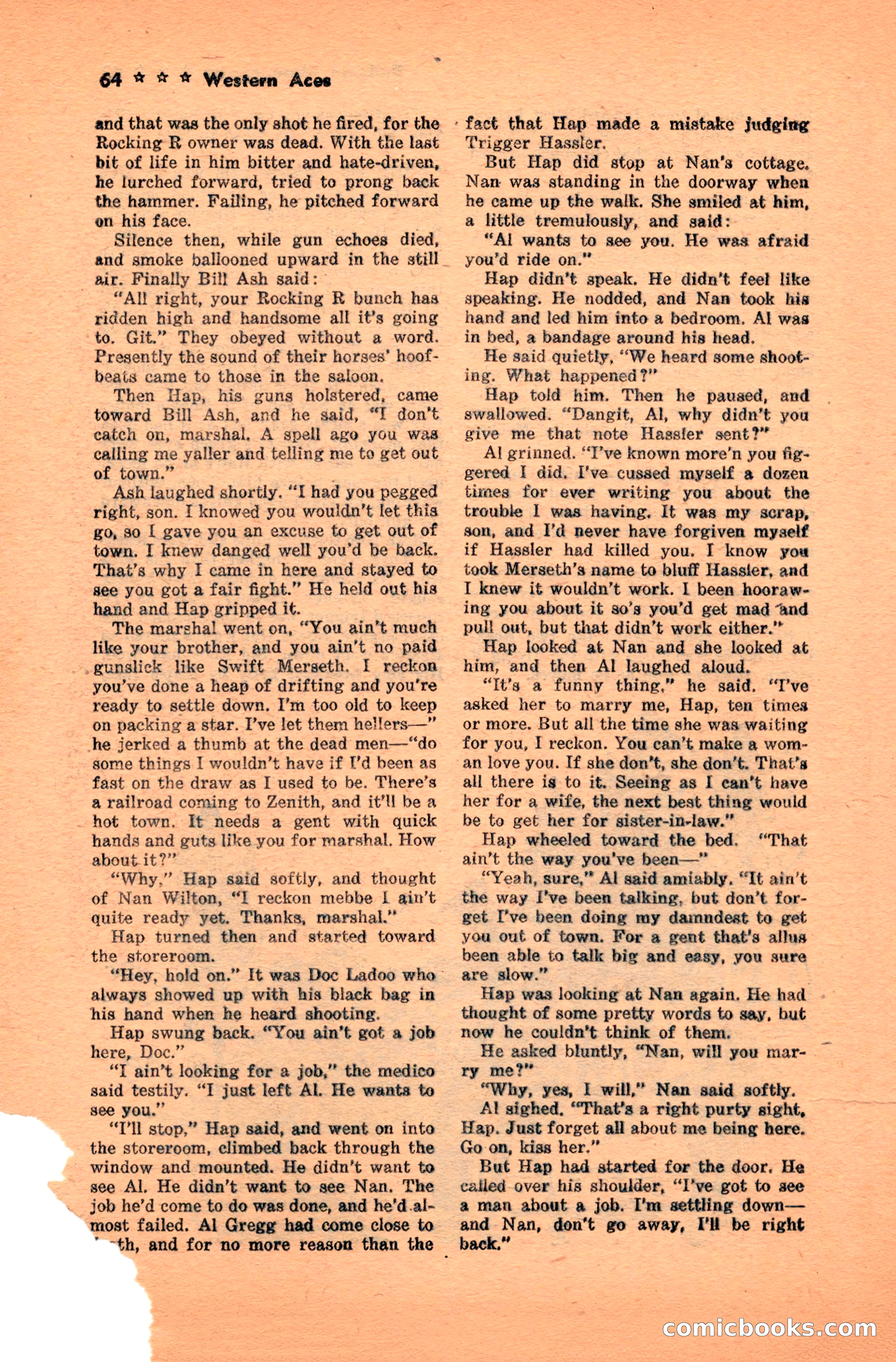 Western Aces, September 1944 — page 66 of 84