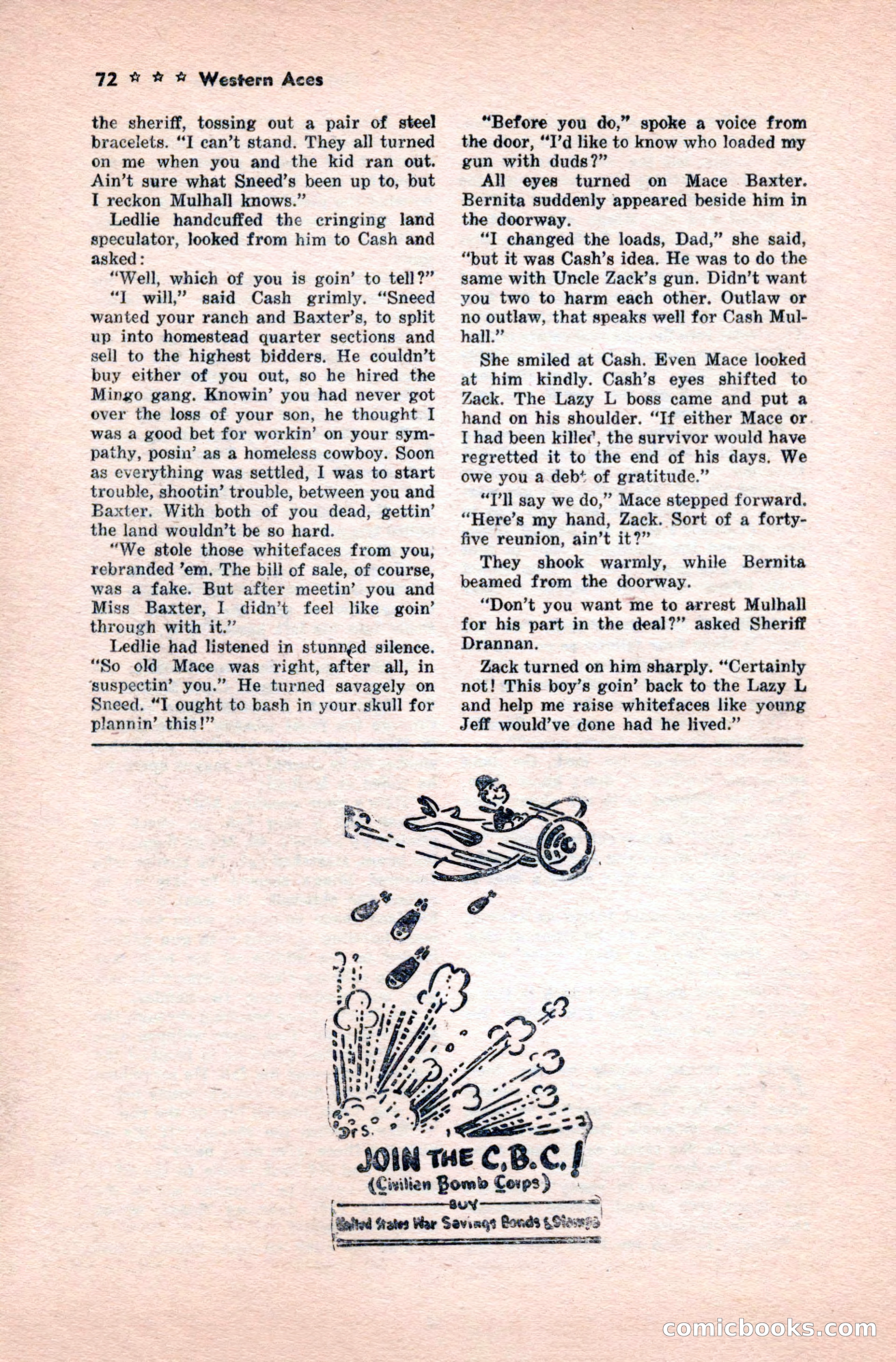 Western Aces, September 1944 — page 74 of 84
