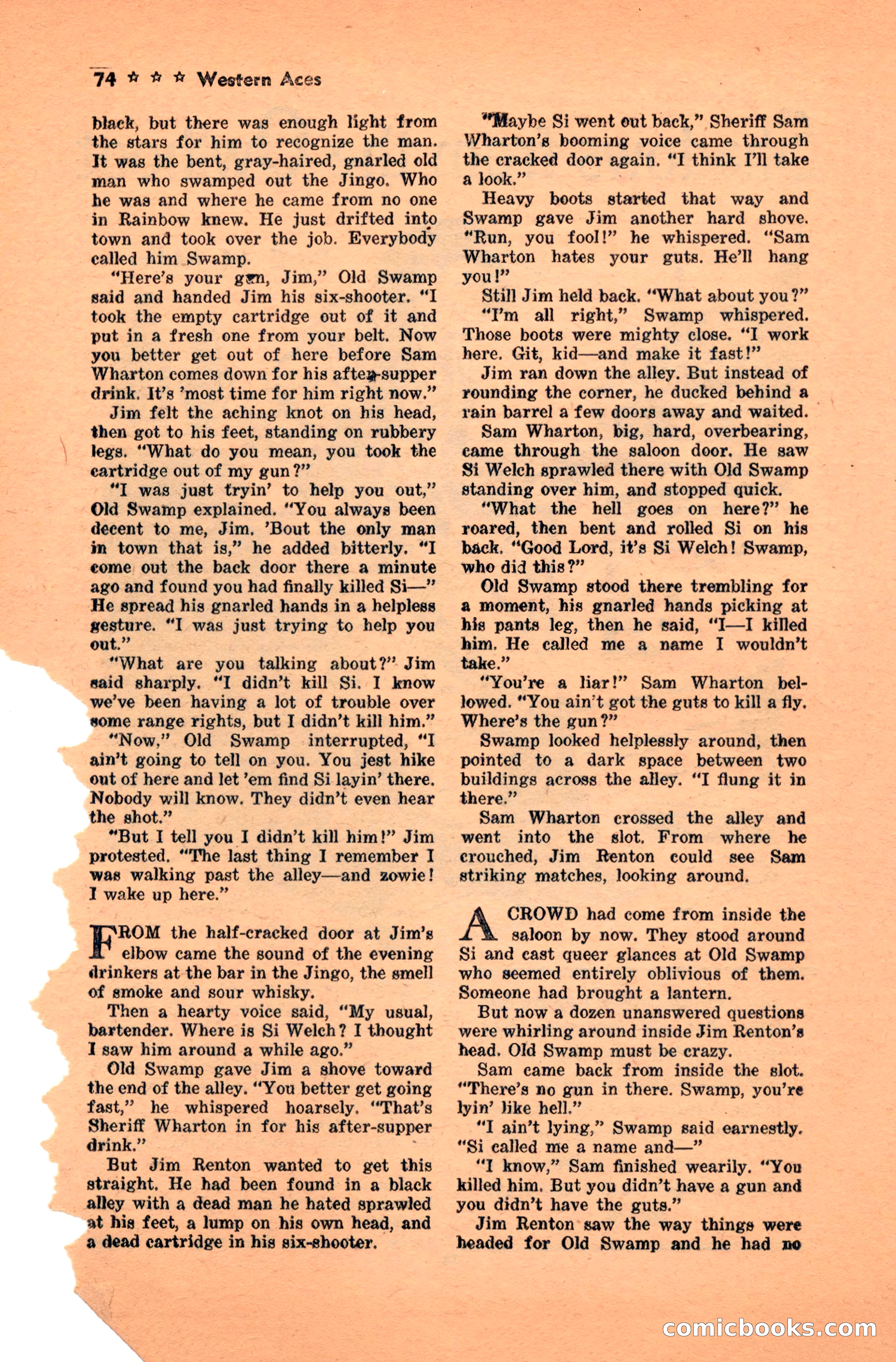 Western Aces, September 1944 — page 76 of 84