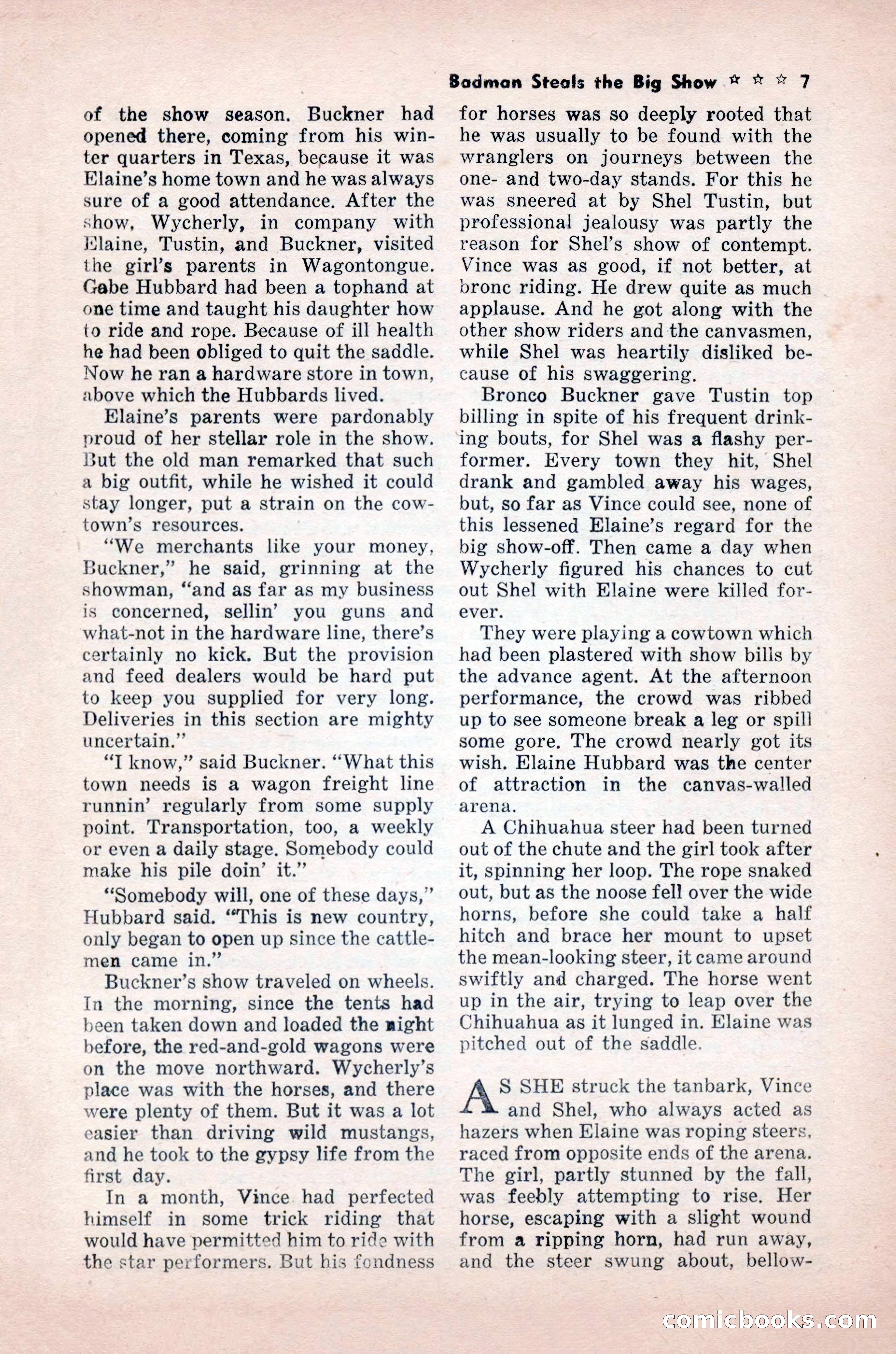 Western Aces, November 1947 — page 9 of 100