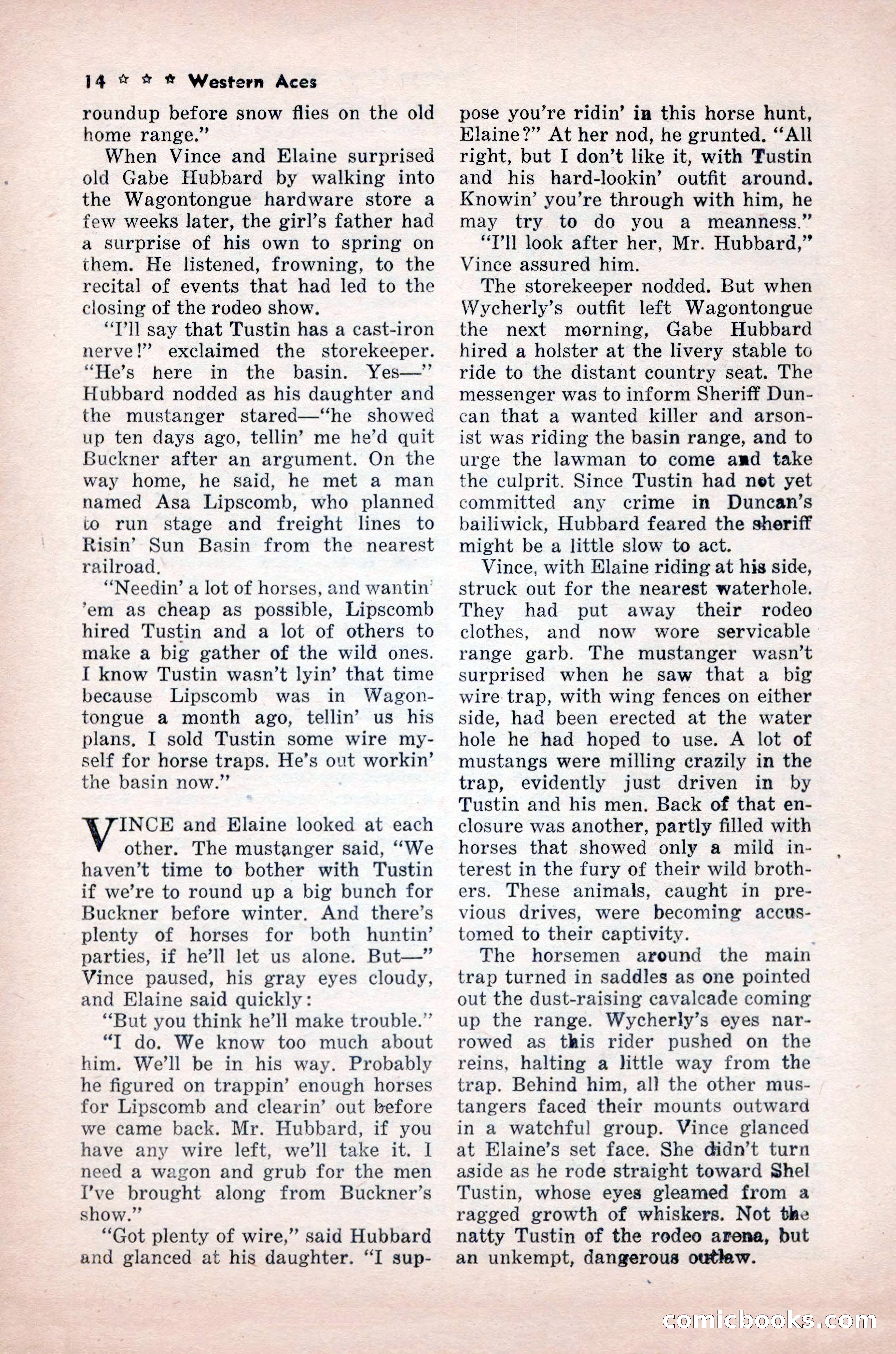 Western Aces, November 1947 — page 16 of 100