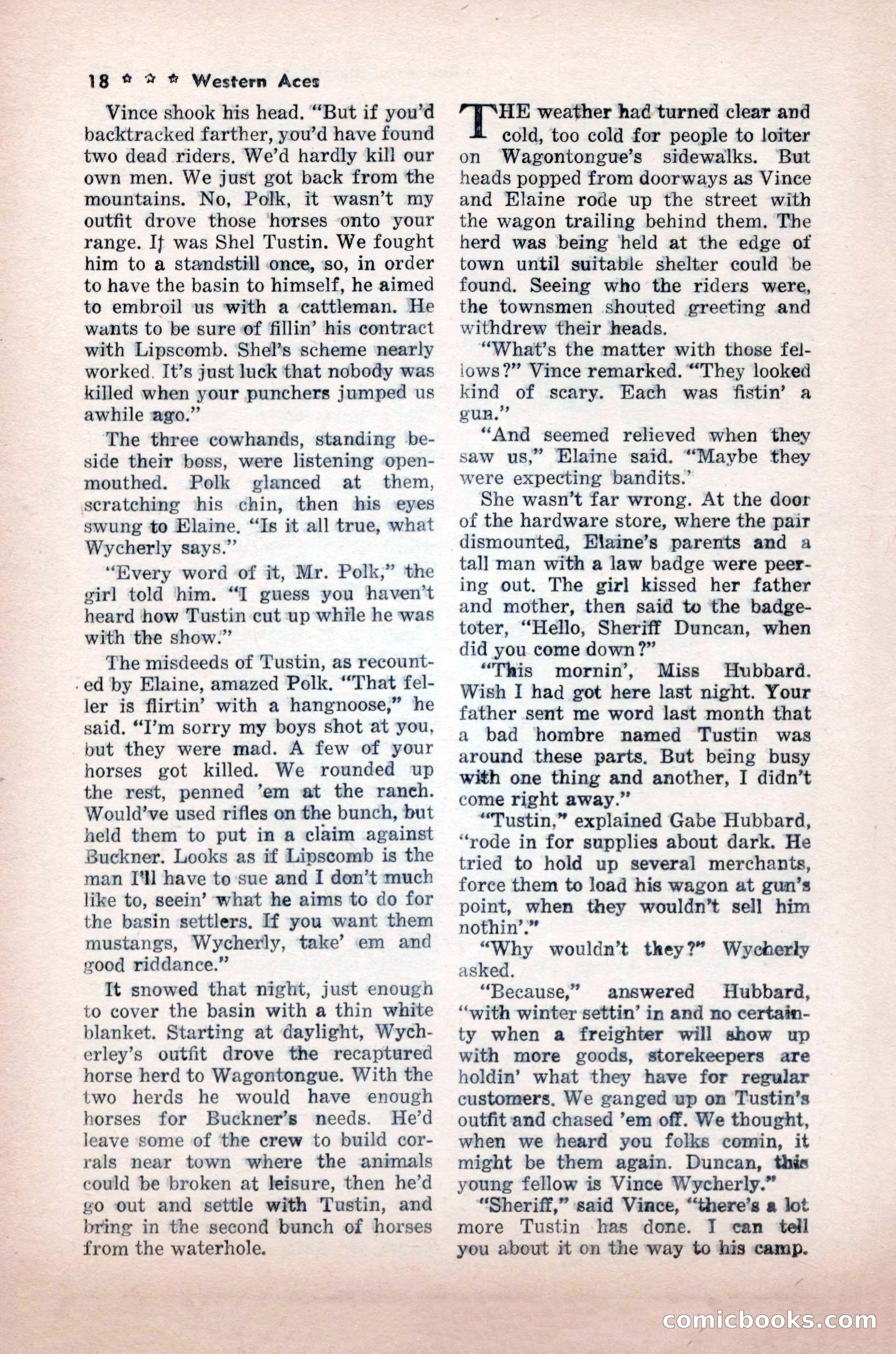 Western Aces, November 1947 — page 20 of 100