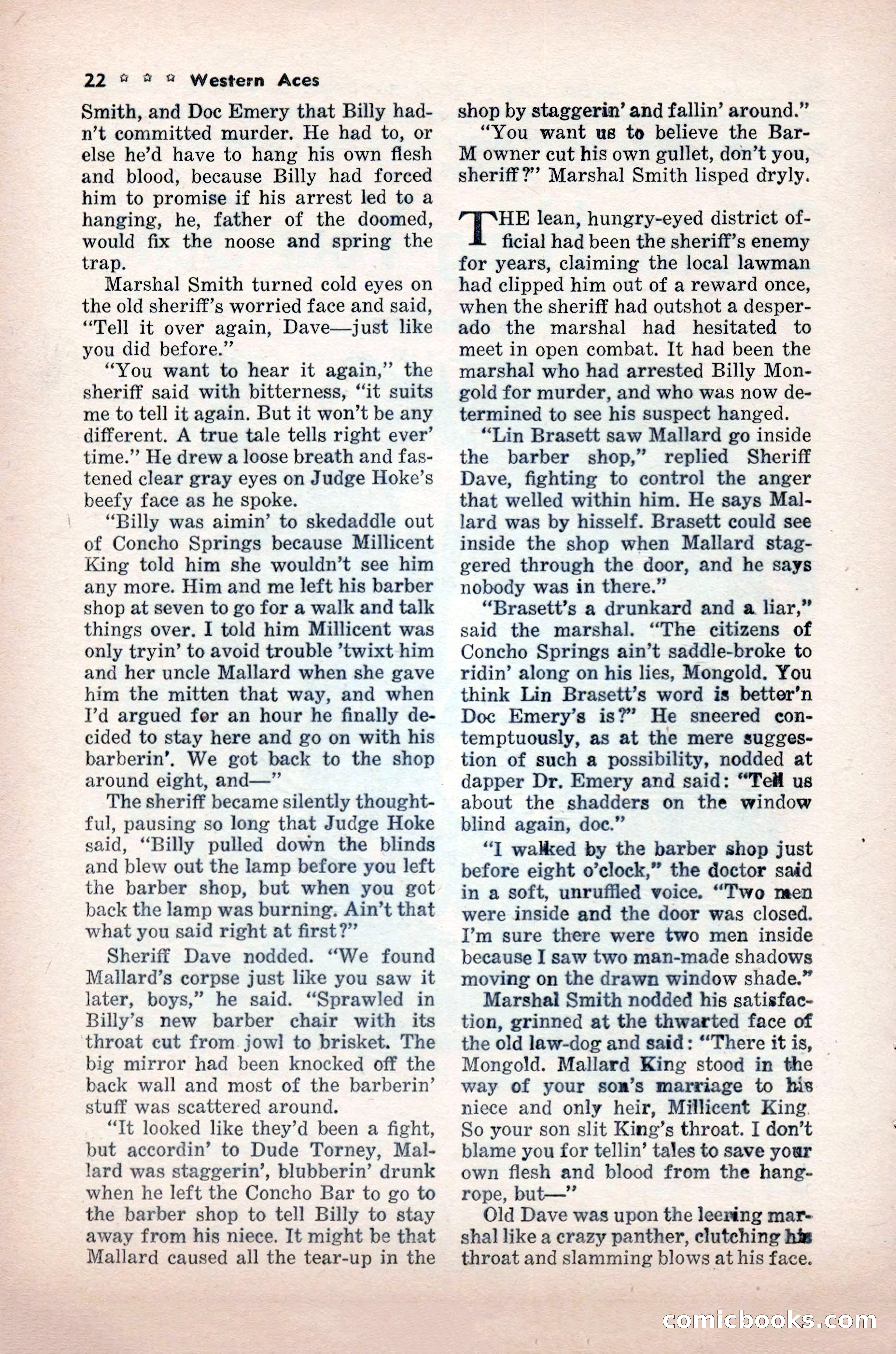 Western Aces, November 1947 — page 24 of 100